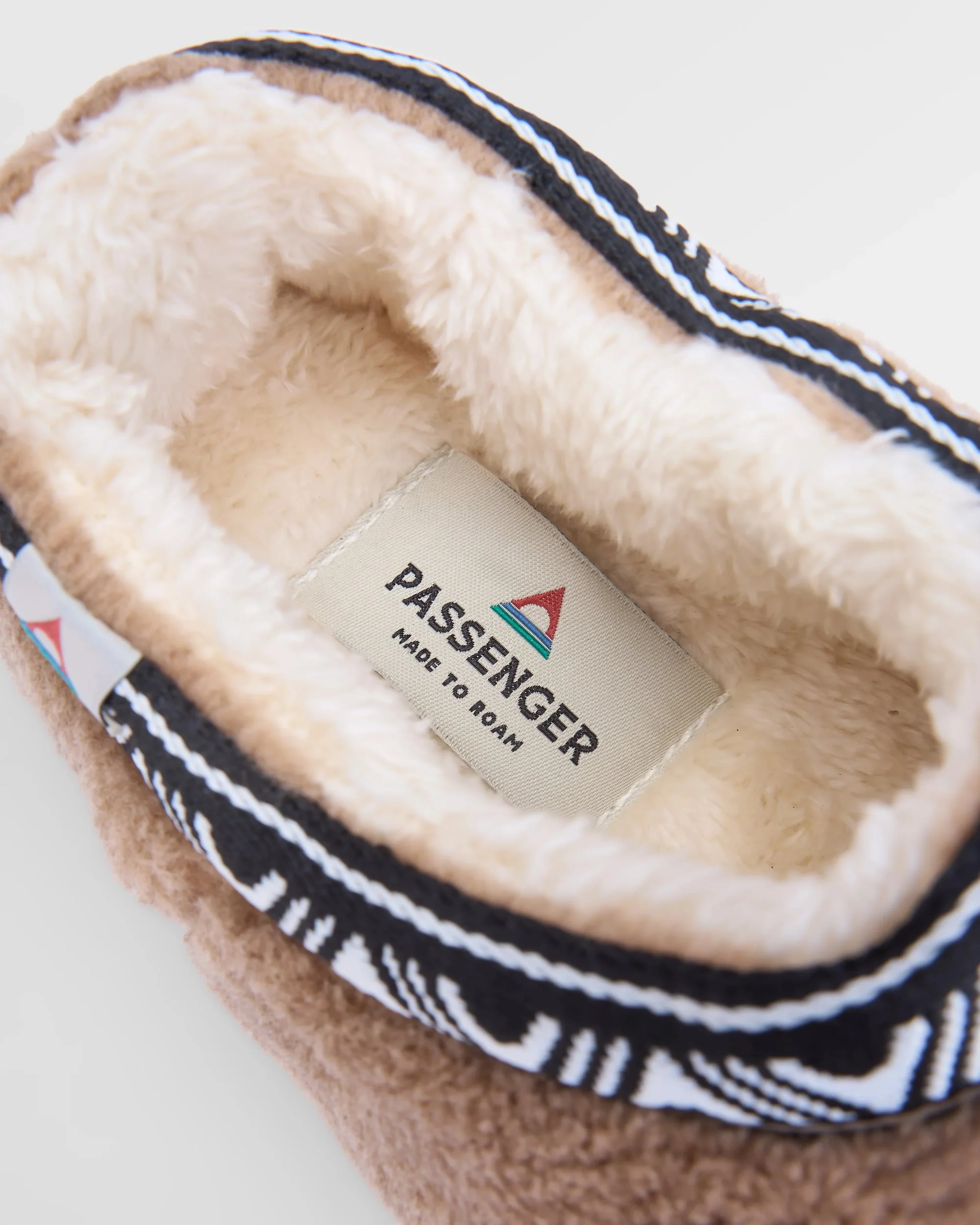Ember Sherpa Fleece Slipper - Biscuit - Image 5