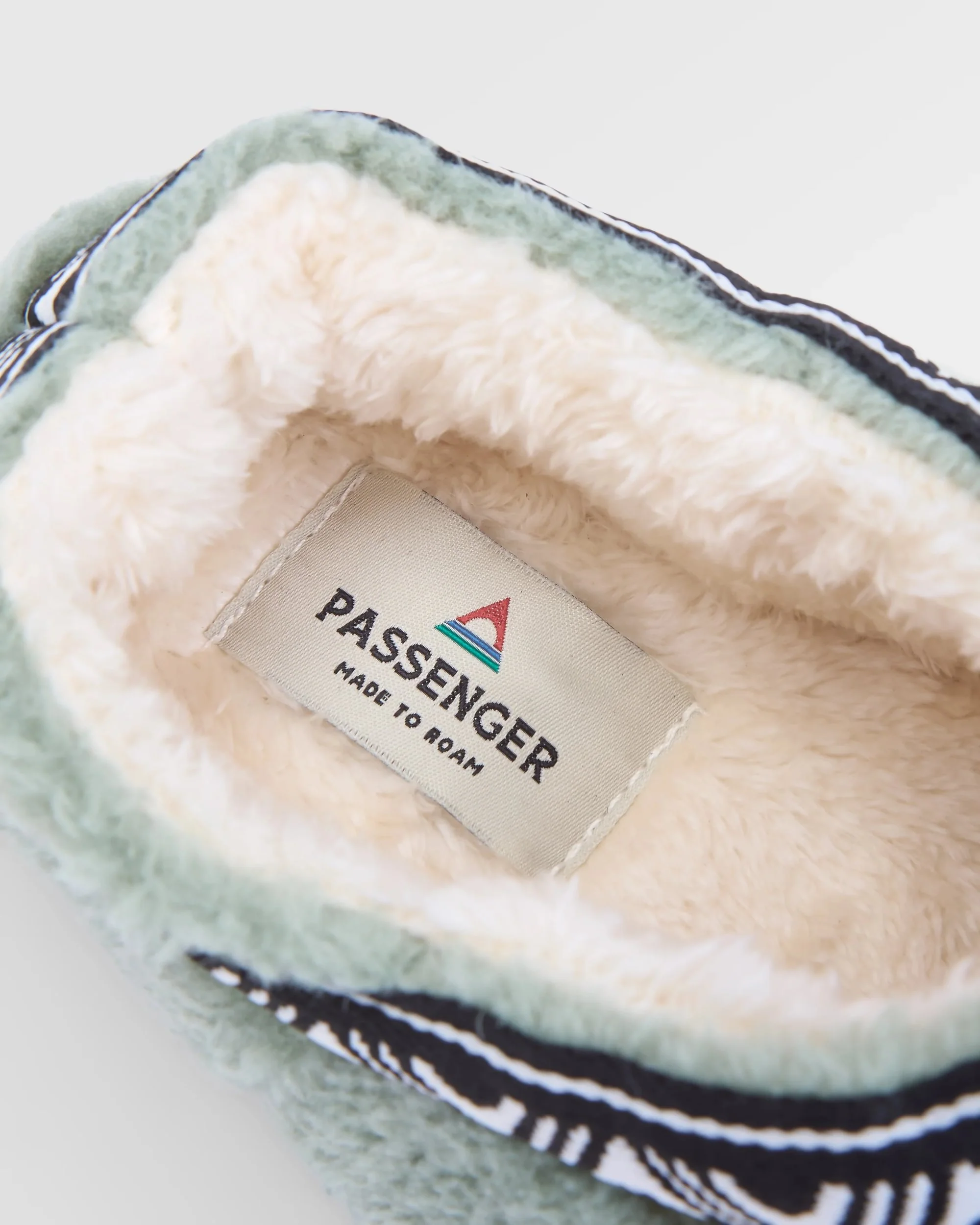 Ember Sherpa Fleece Slipper - Pistachio - Image 4