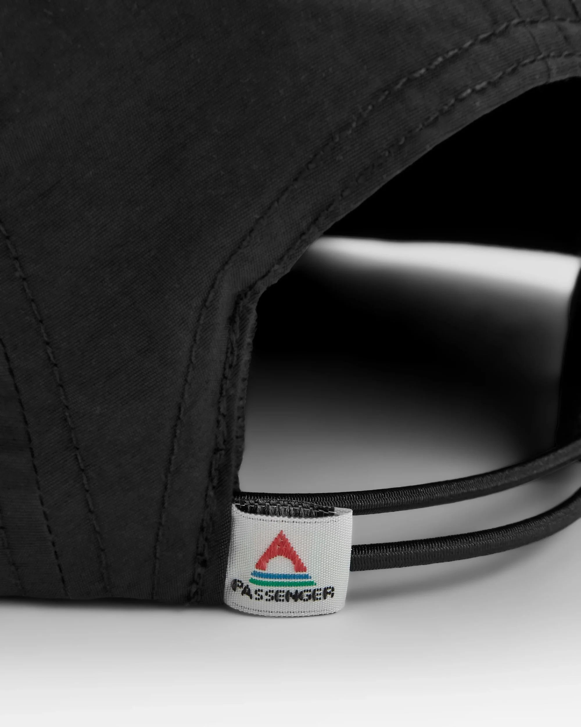 Emerge 5 Panel Trail Cap - Black - Image 8