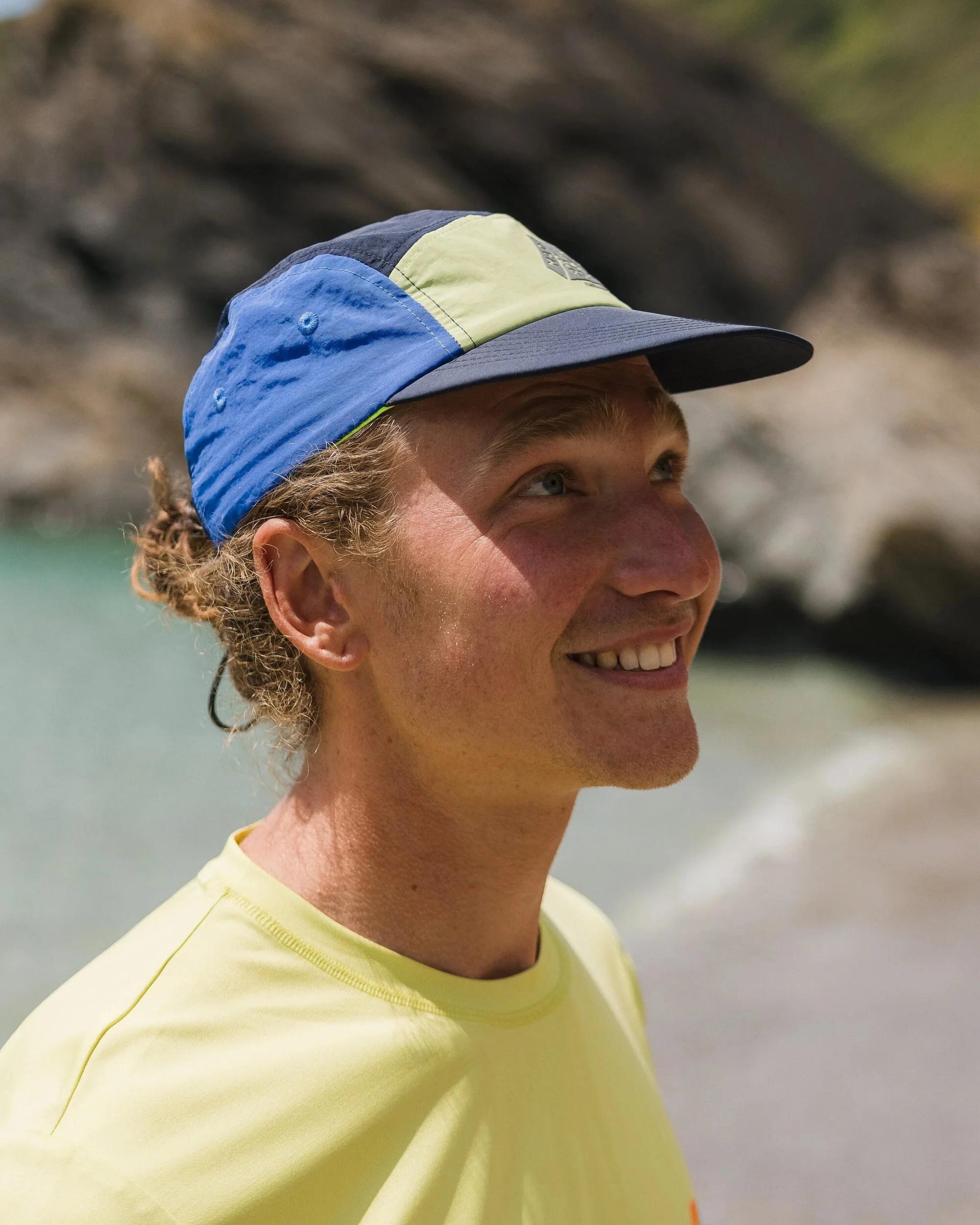 Emerge 5 Panel Trail Cap - Moonlight Blue - Image 4