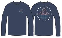 Escapism LS T-Shirt - Dark Denim - Image 7