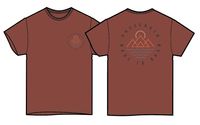 Escapism T-Shirt - Burnt Red - Image 9