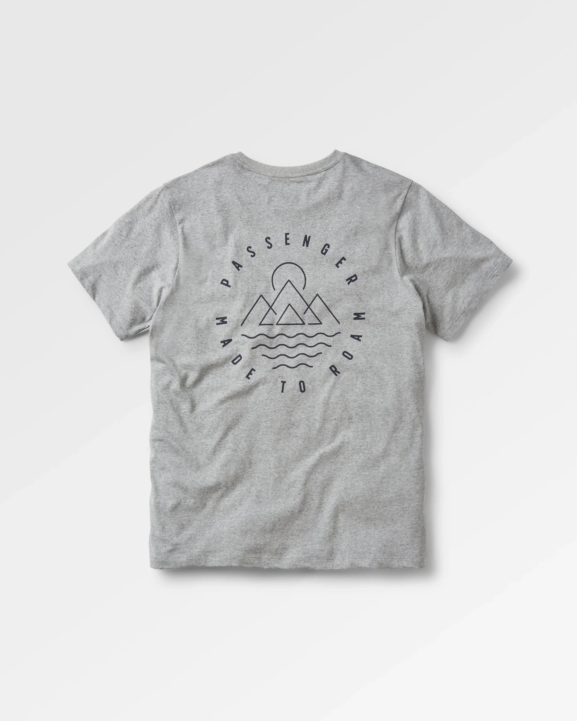 Escapism T-Shirt - Grey Marl - Image 5