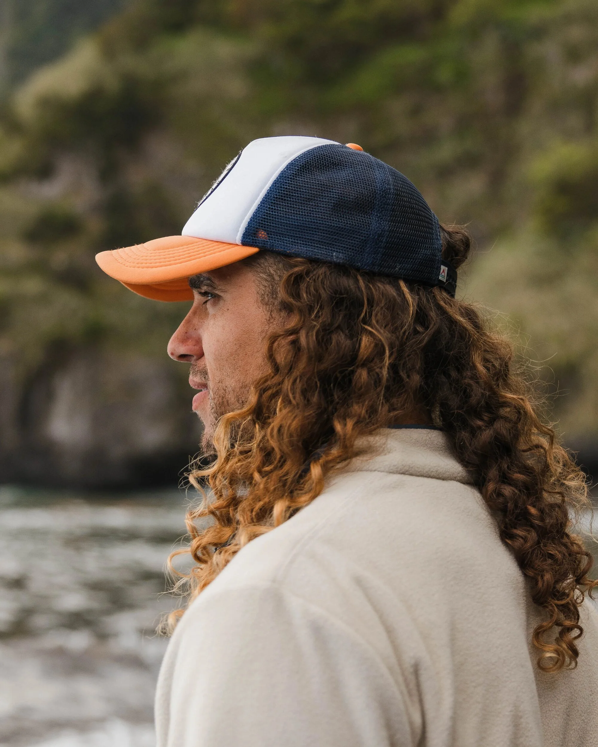 Escapism Trucker Cap - Apricot - Image 2