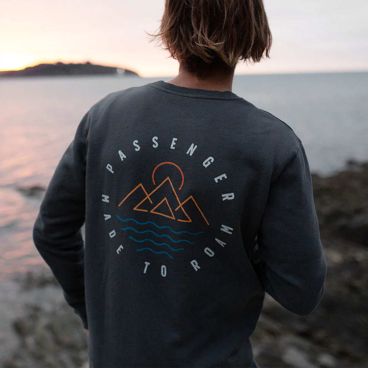 Escapism Sweatshirt - Faded Black - Image 3