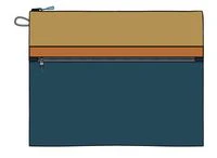 Essentials Pouch - Tidal Blue Orange Multi - Image 6