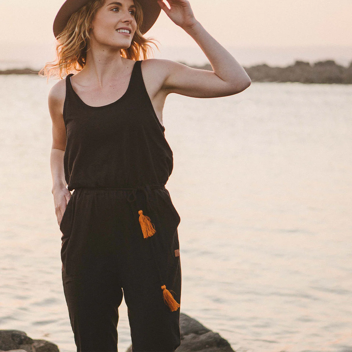 Eva Jumpsuit - Black - Image 4
