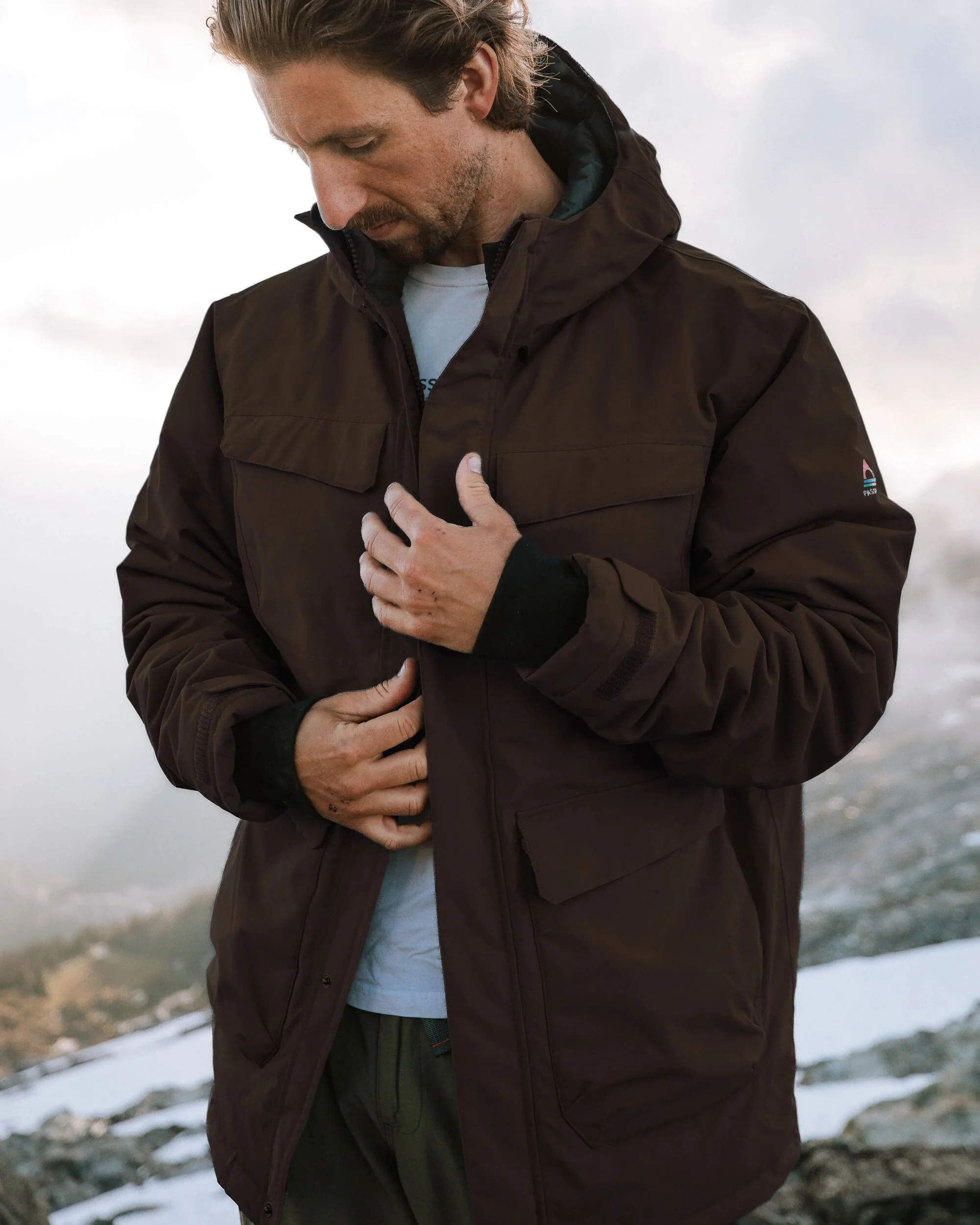Explorer Waterproof Down Parka - Espresso - Image 5