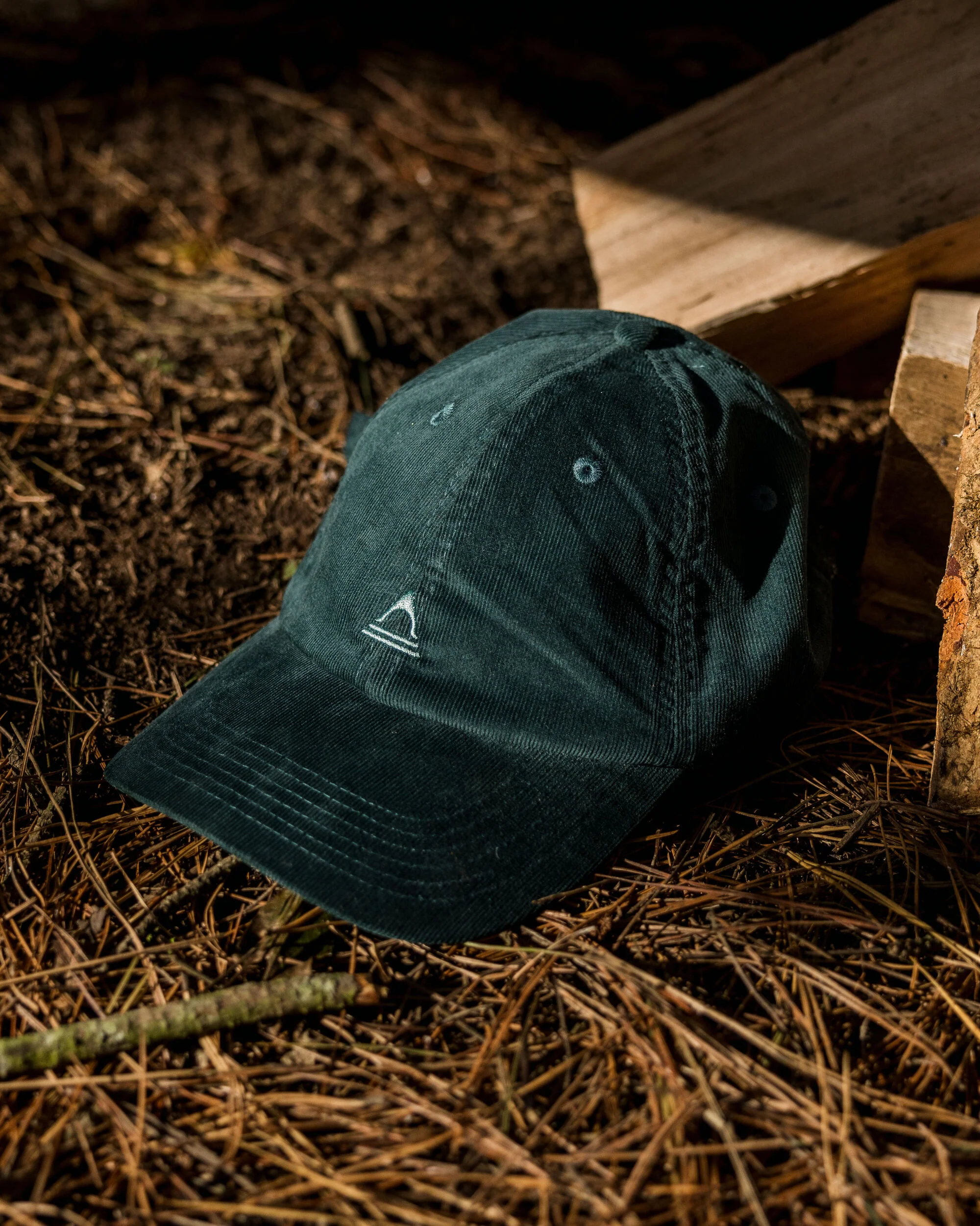 Fade Cord 6 Panel Cap - Deep Ocean - Image 2