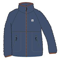 Fairbanks Full Zip Sherpa Fleece - Dark Denim - Image 10