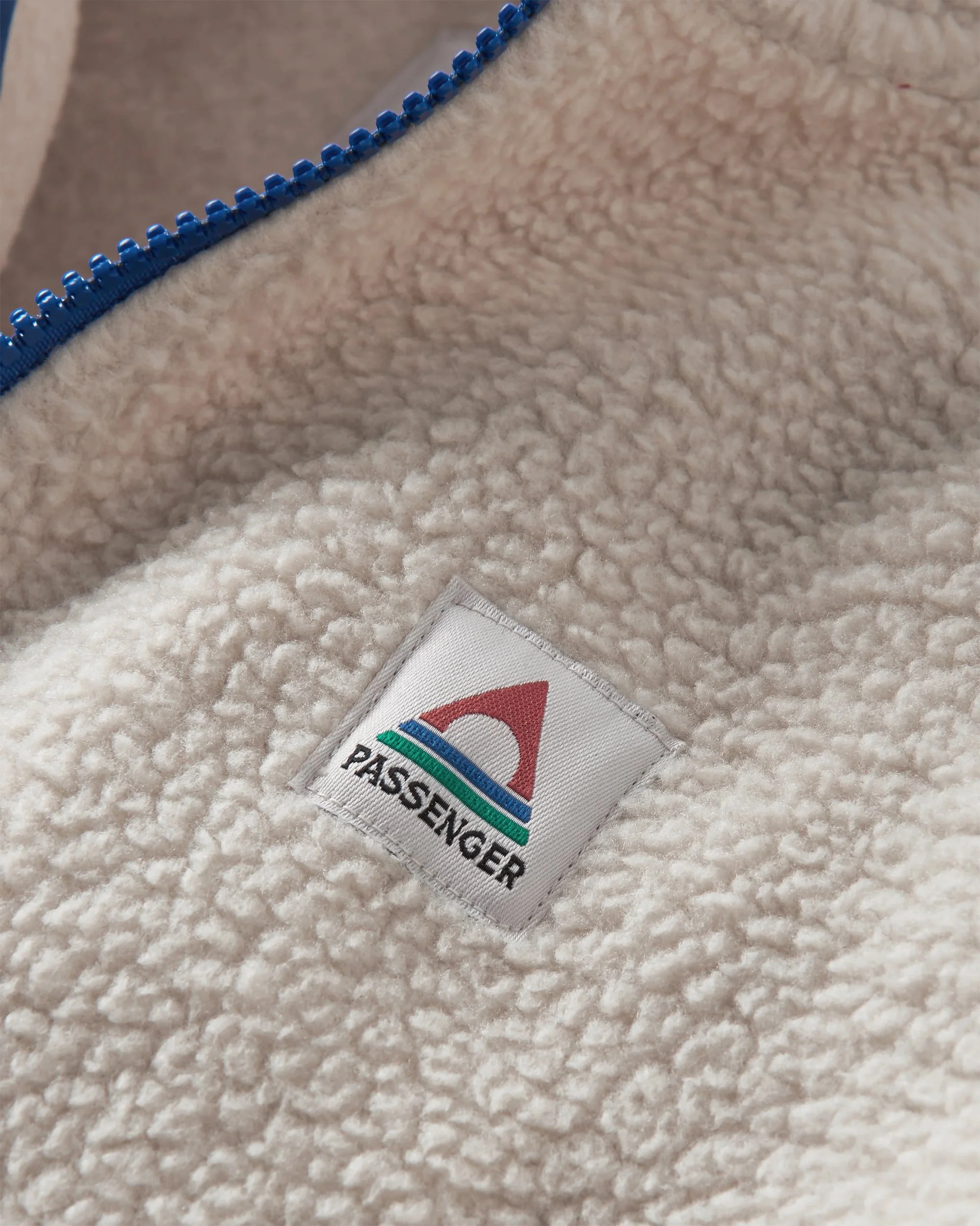 Fairbanks Full Zip Sherpa Fleece - Oatmeal - Image 6
