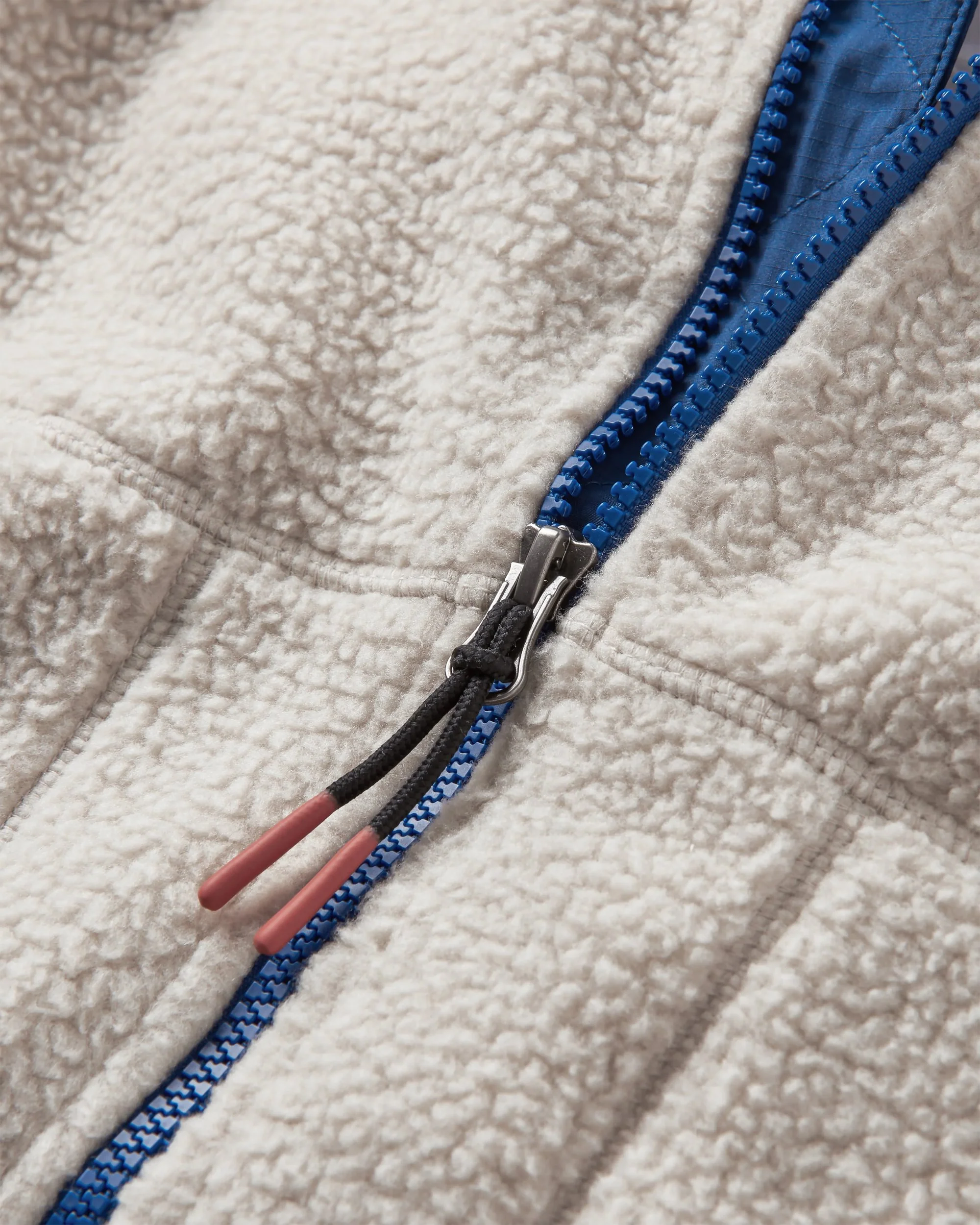 Fairbanks Full Zip Sherpa Fleece - Oatmeal - Image 7