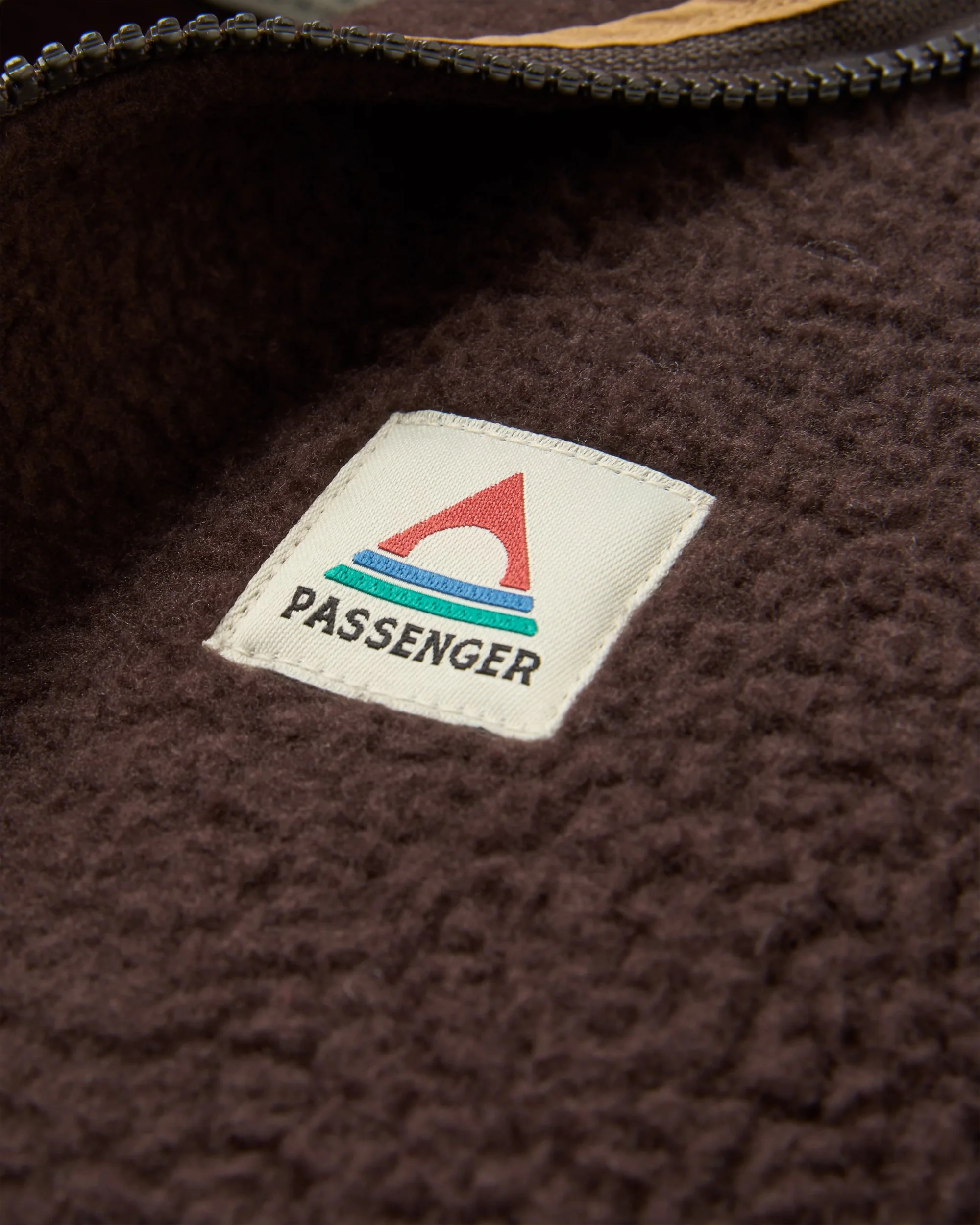 Fairbanks Full Zip Sherpa Fleece - Espresso - Image 2