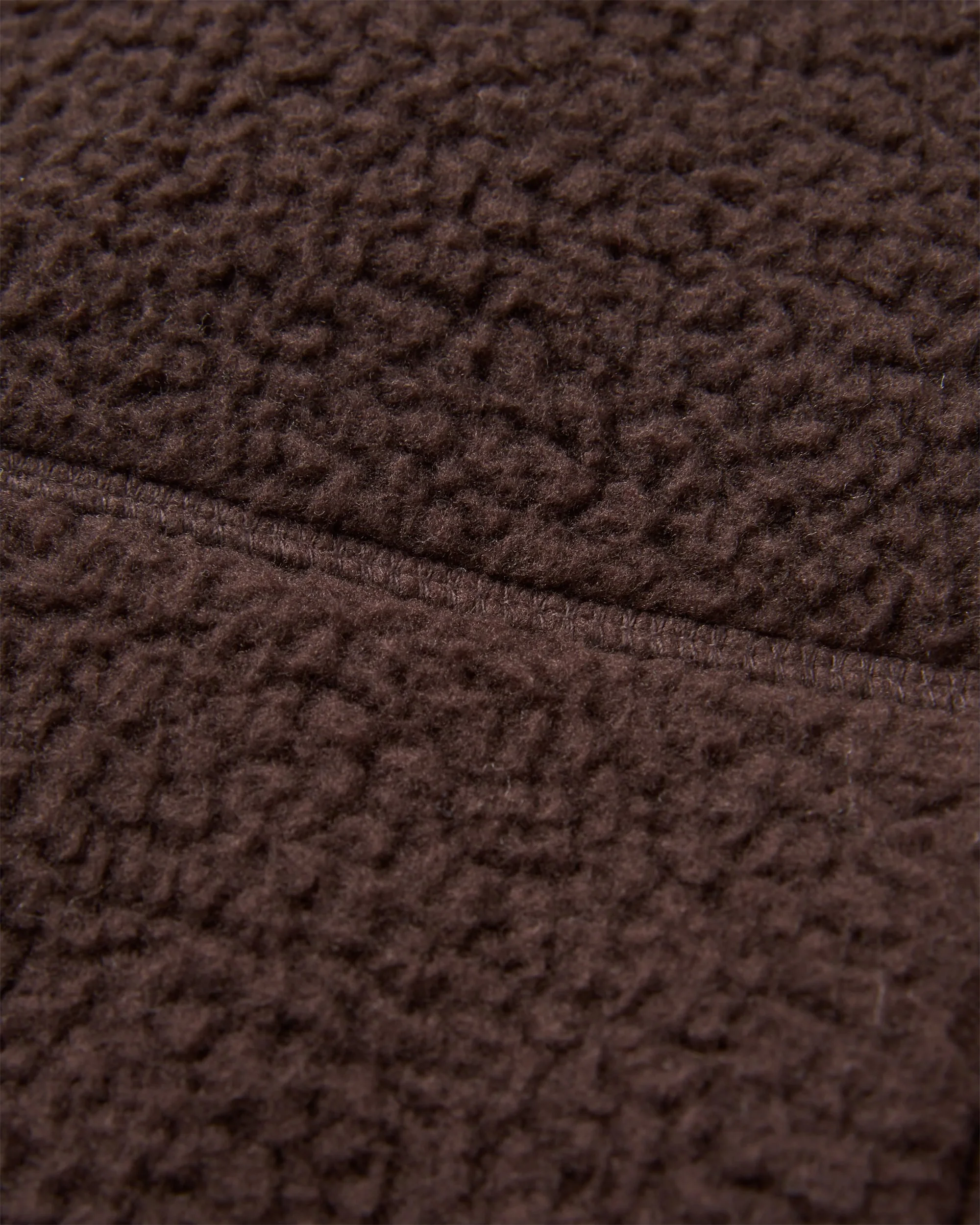 Fairbanks Full Zip Sherpa Fleece - Espresso - Image 4