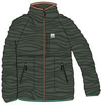 Fairbanks Full Zip Sherpa Fleece - Strata Fir Tree - Image 11