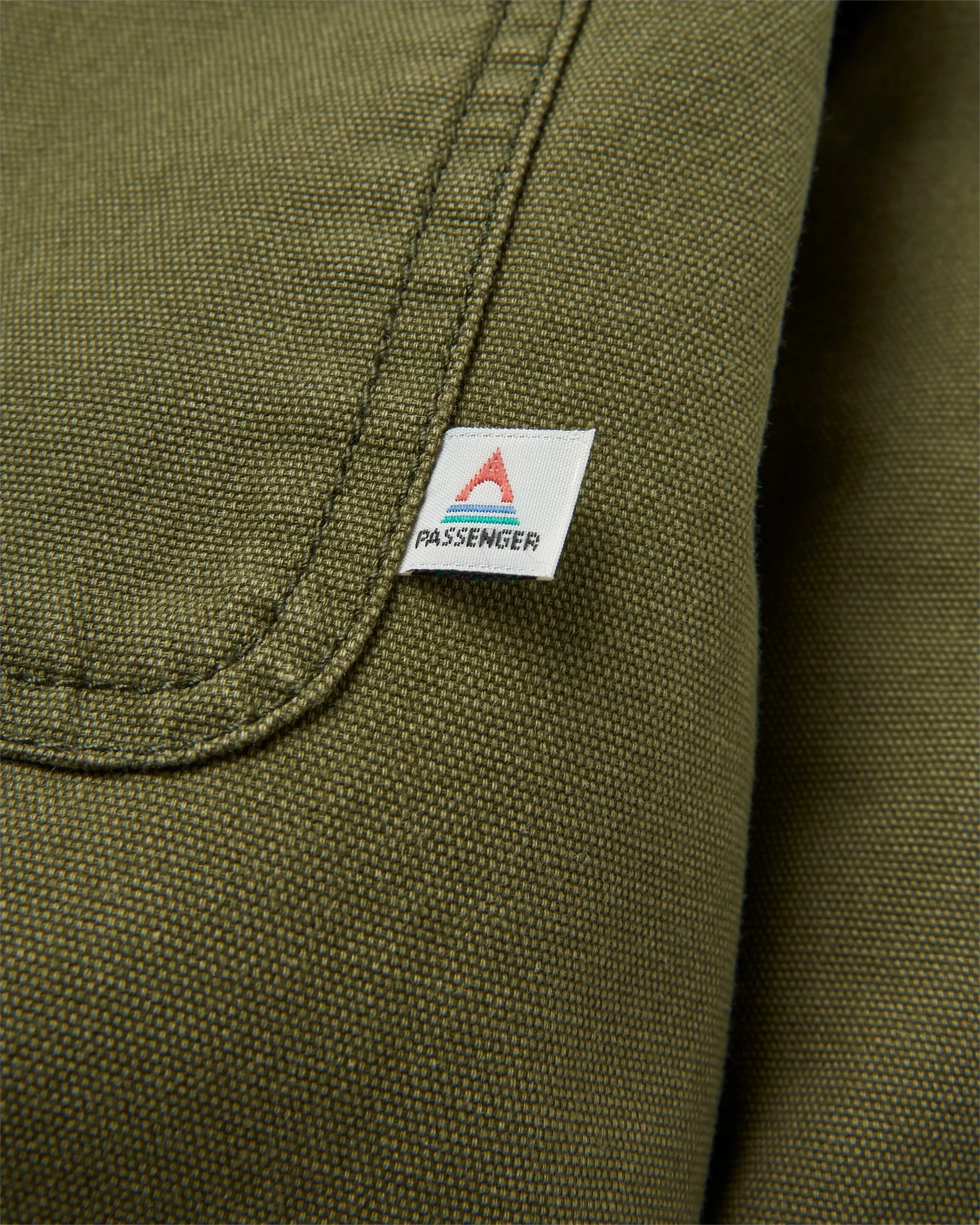 Falcon Organic Cotton Jacket - Khaki - Image 6
