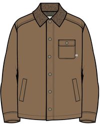 Falcon Organic Cotton Jacket - Toffee - Image 13