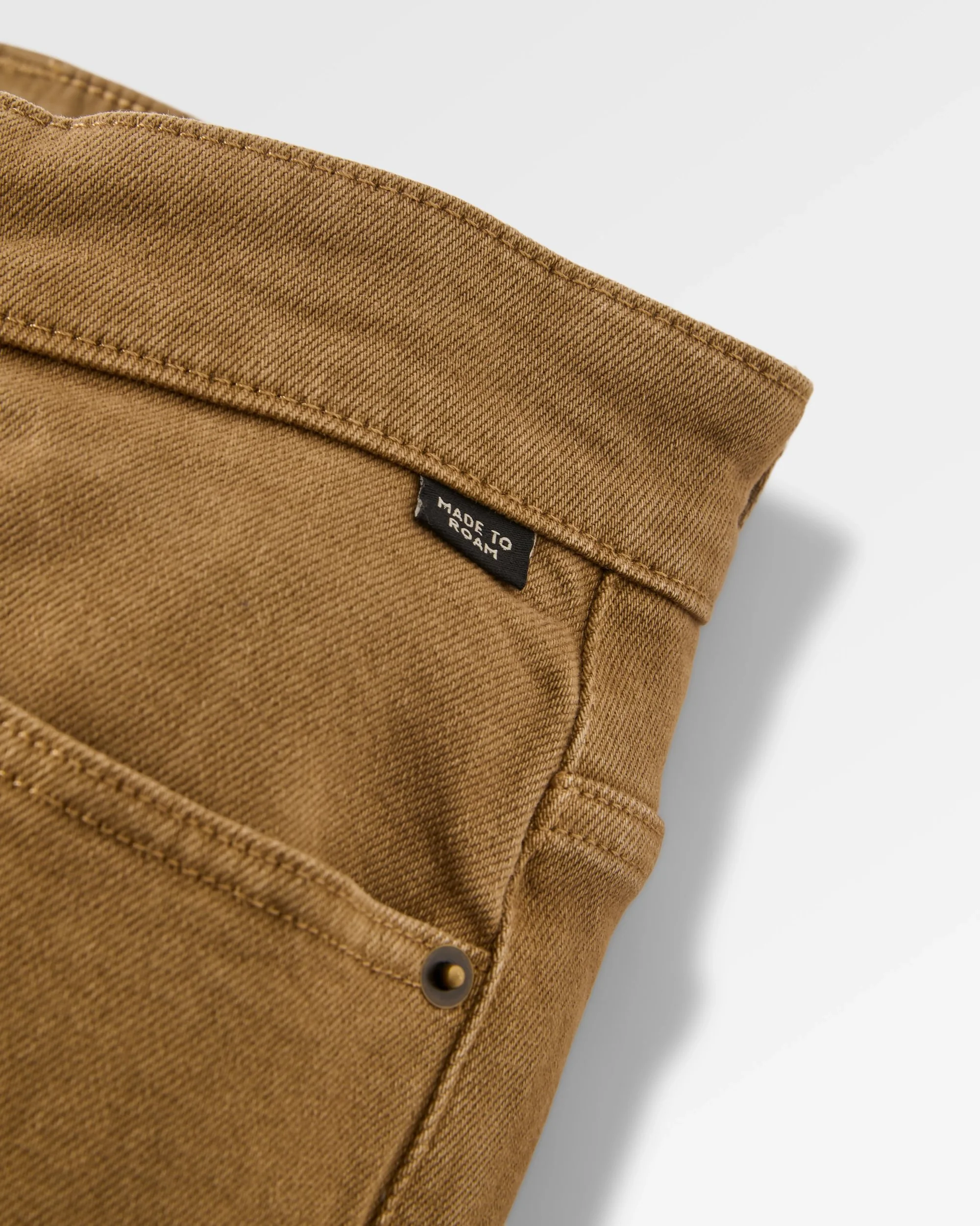 Farloche Jeans - Caramel Brown - Image 4