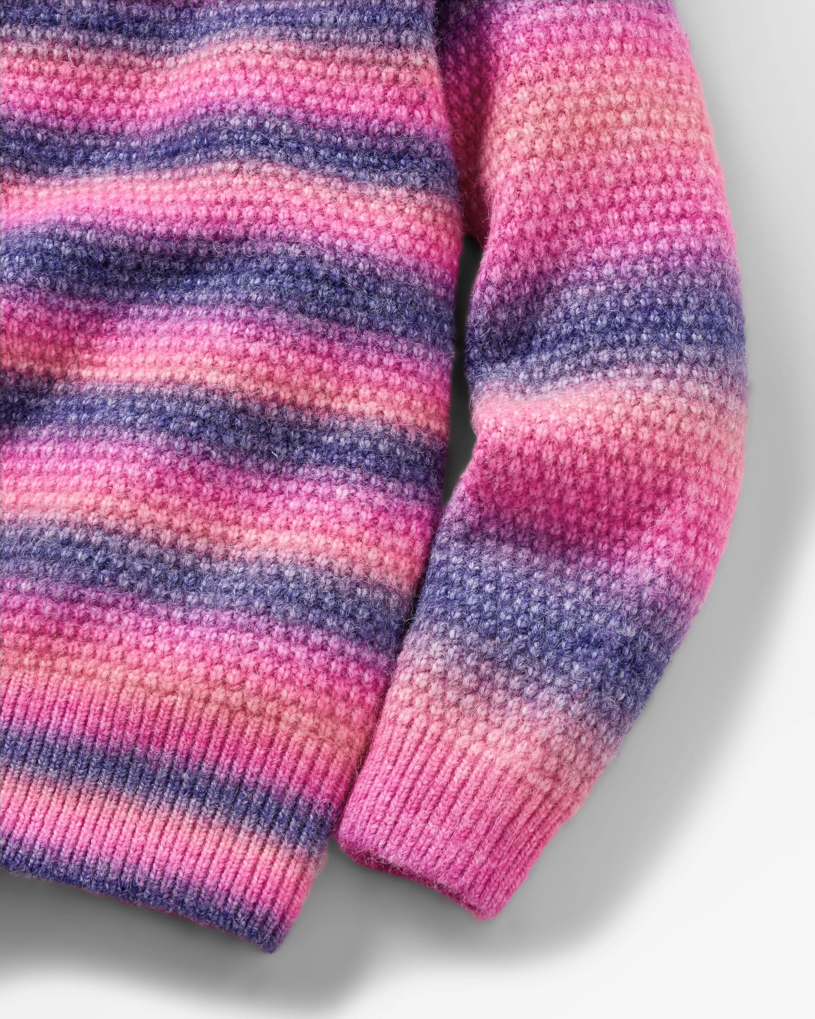 Fika Knitted Jumper - Crushed Berry Dip - Image 4