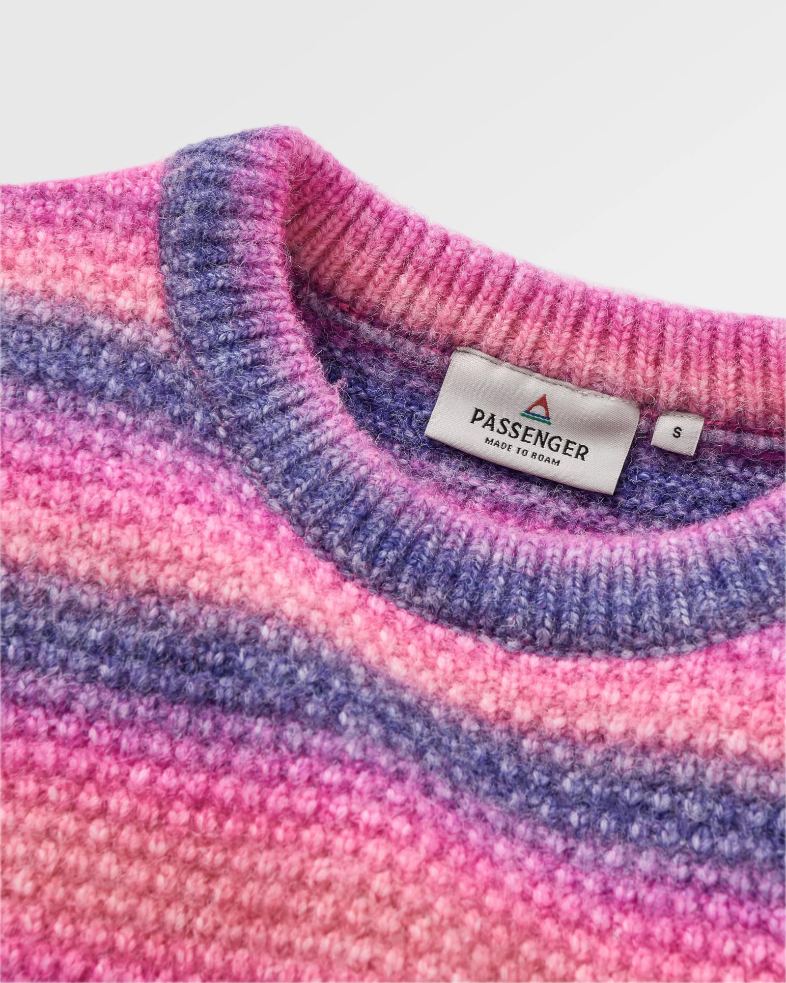 Fika Knitted Jumper - Crushed Berry Dip - Image 7