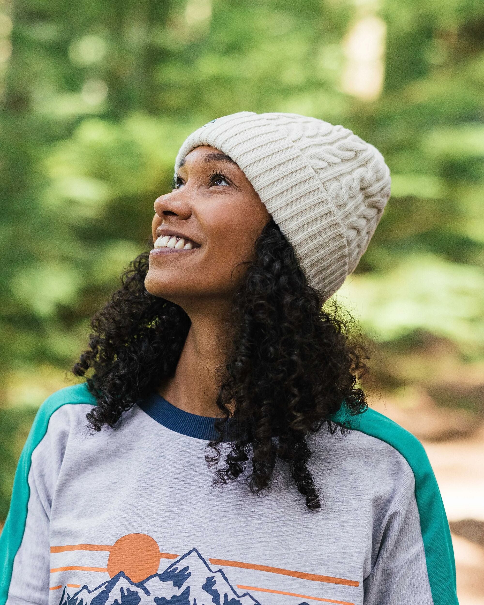 Fireside Cable Knit Beanie - Birch - Image 2
