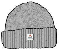 Fireside Cable Knit Beanie - Grey Marl - Image 9
