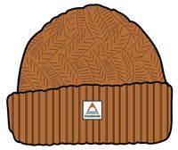 Fireside Cable Knit Beanie - Retro Orange - Image 5