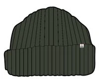 Fisherman Merino Wool Beanie - Fir Tree - Image 6
