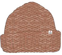 Fisherman Marl Beanie - Burnt Orange - Image 7