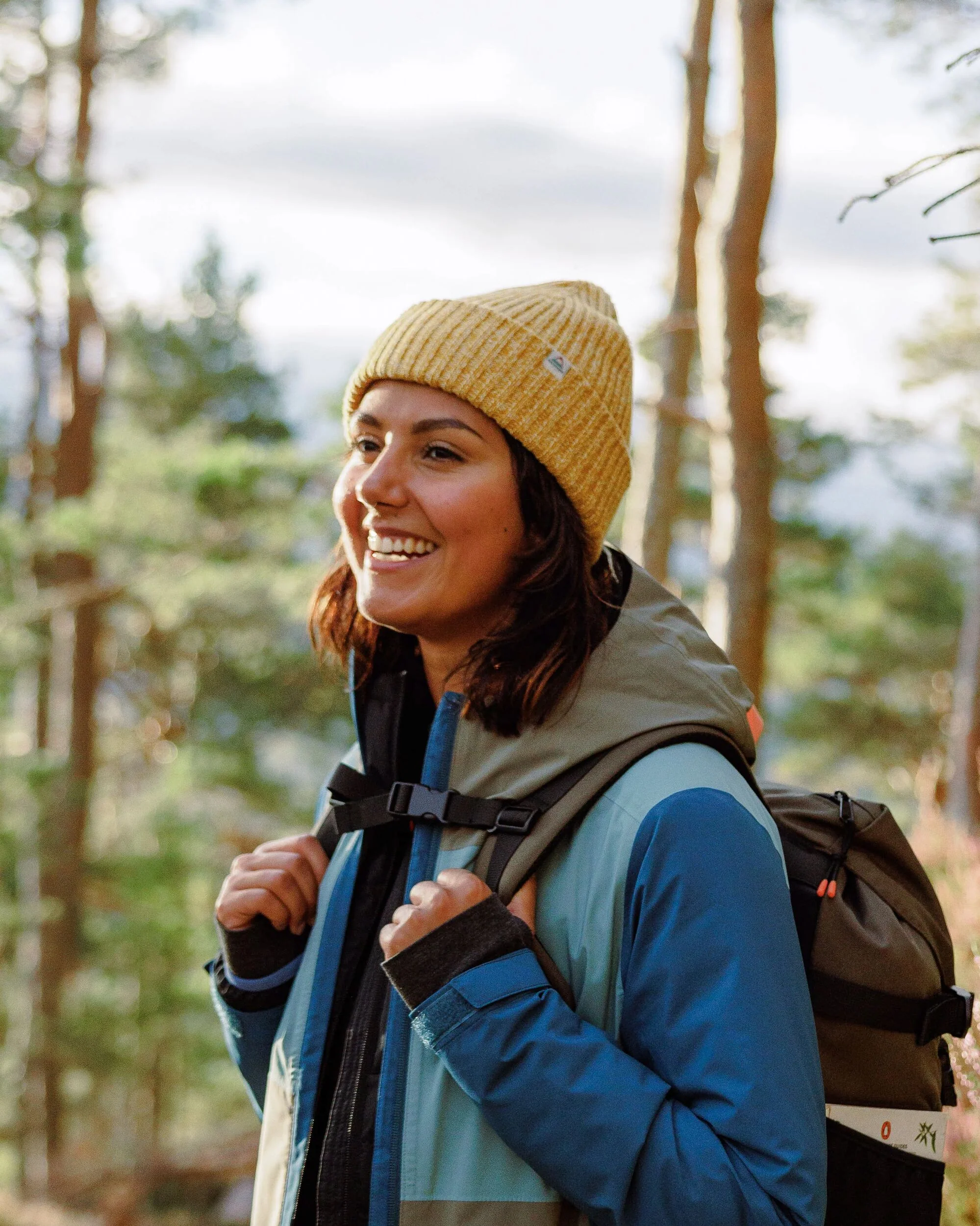 Fisherman Marl Beanie - Mustard Yellow - Image 2