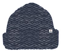 Fisherman Marl Beanie - Rich Navy - Image 6