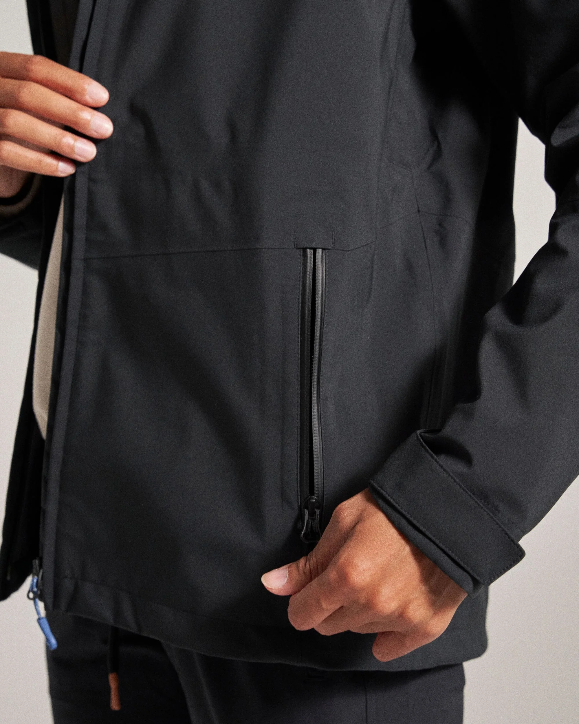 Five Element Waterproof Jacket - Black - Image 10