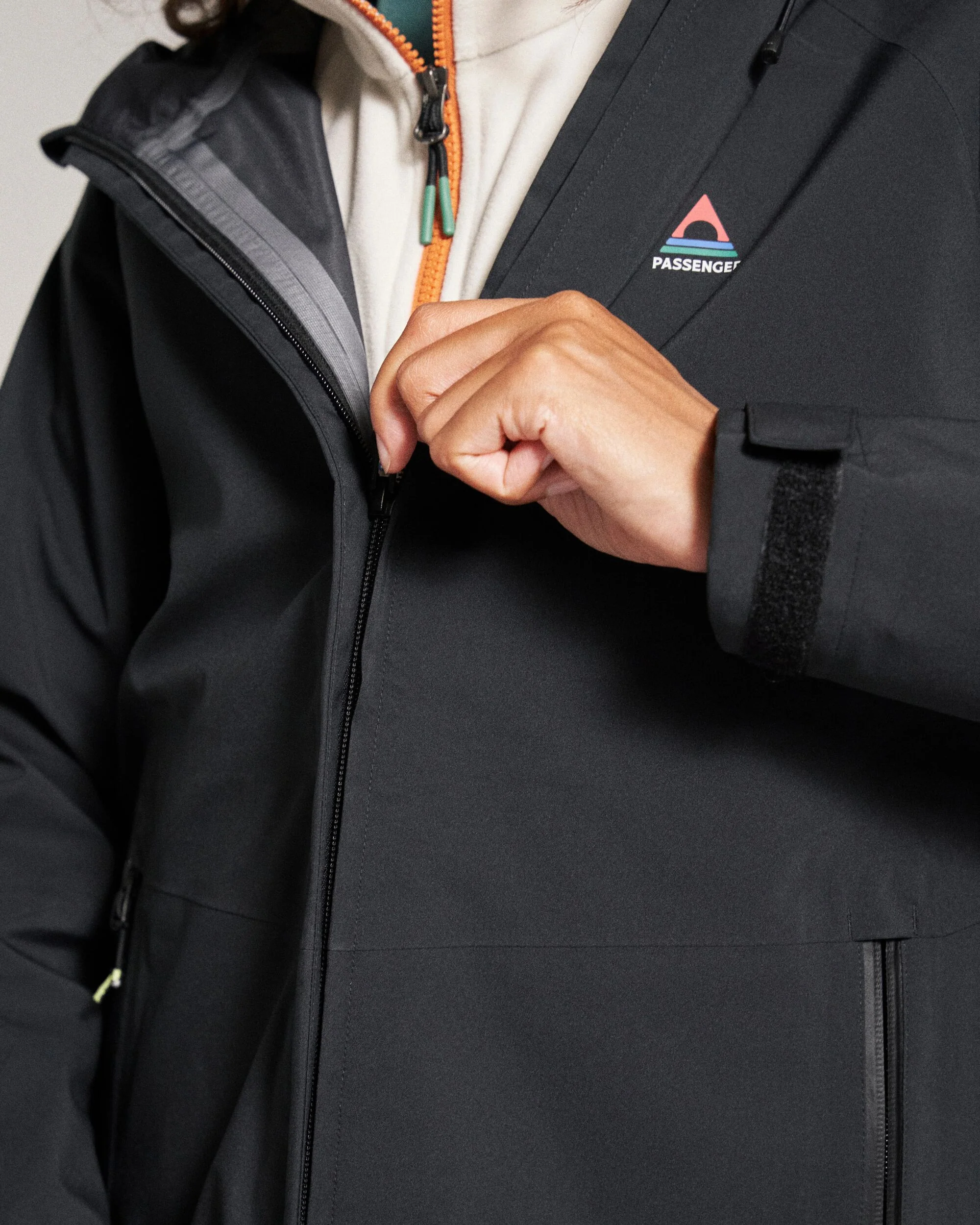 Five Element Waterproof Jacket - Black - Image 9