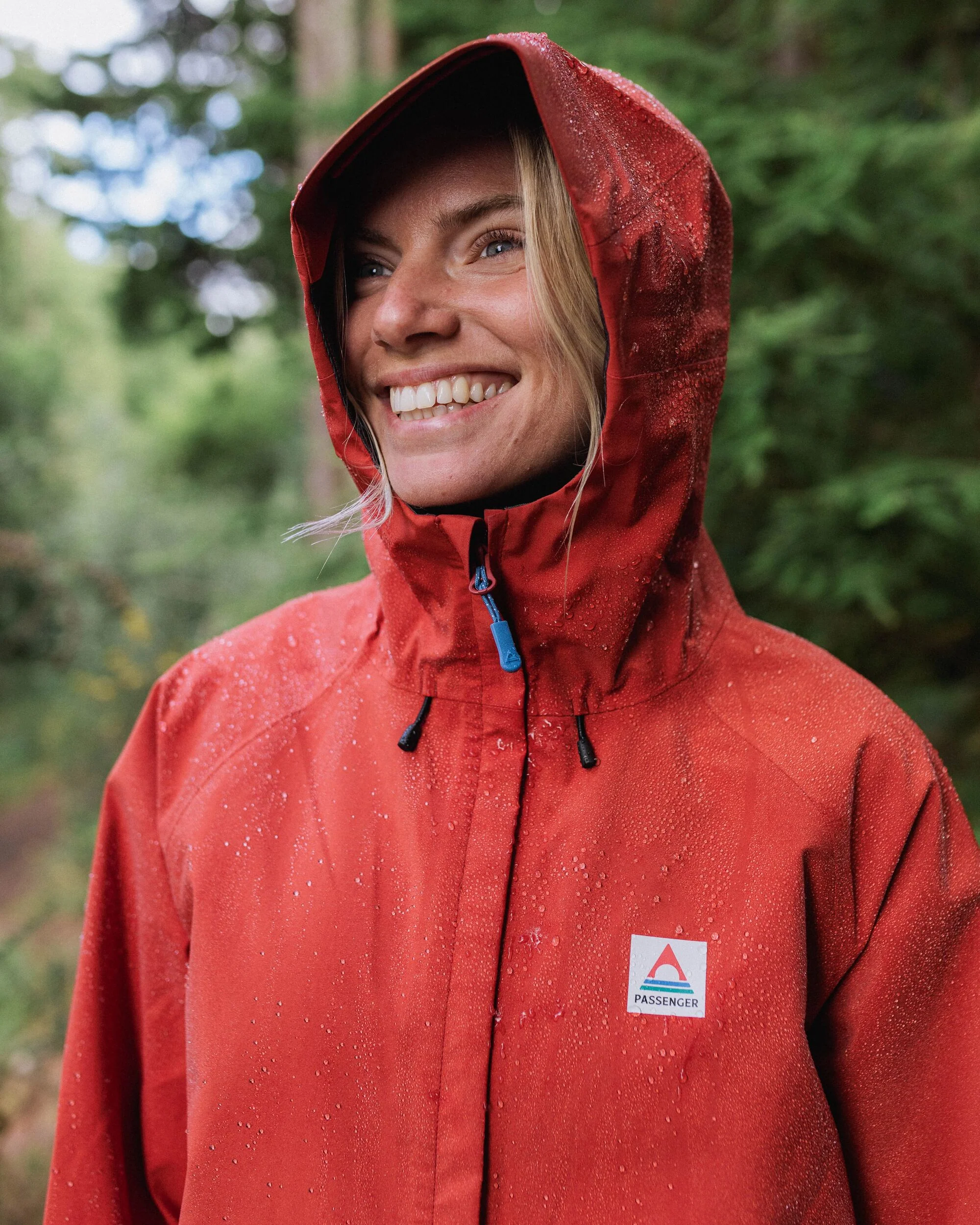 Five Element Waterproof Jacket - Red Ochre - Image 3