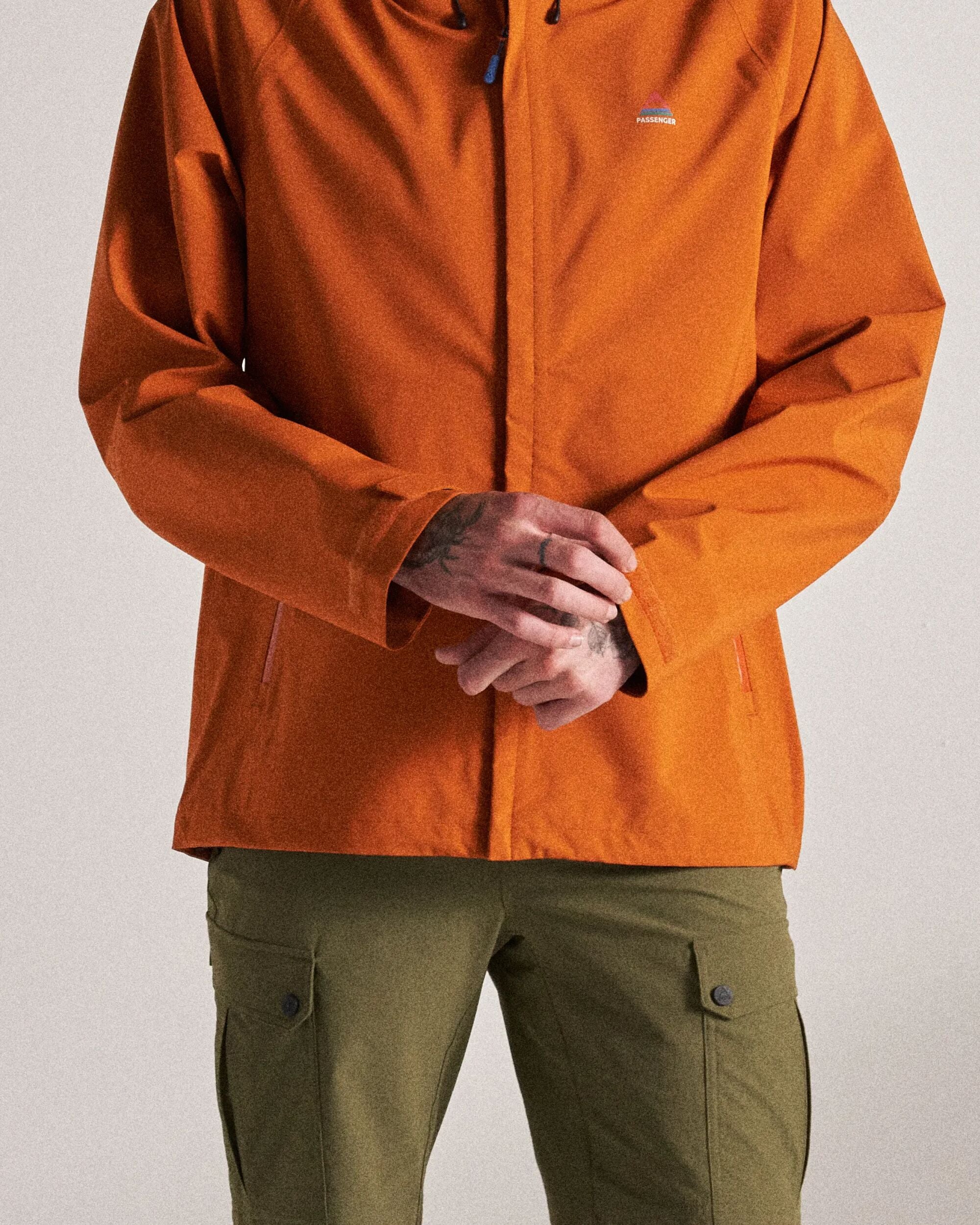 Five Season Waterproof Jacket - Sunset Orange - Image 12