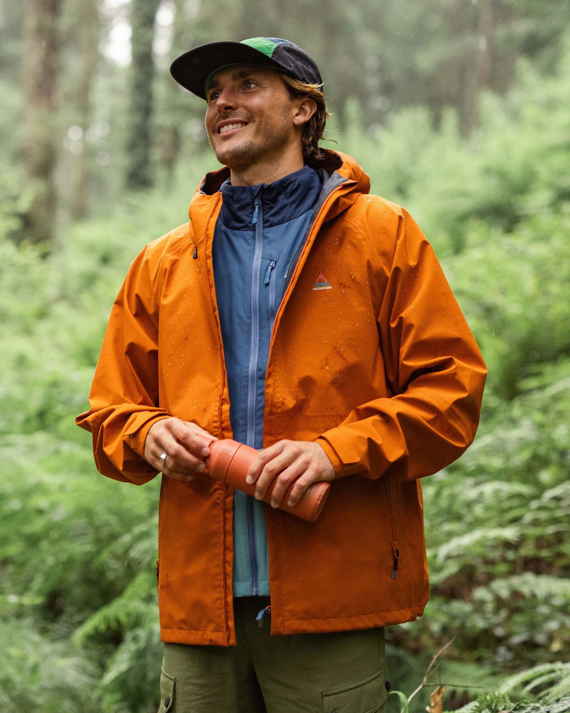 Five Season Waterproof Jacket - Sunset Orange - Image 4