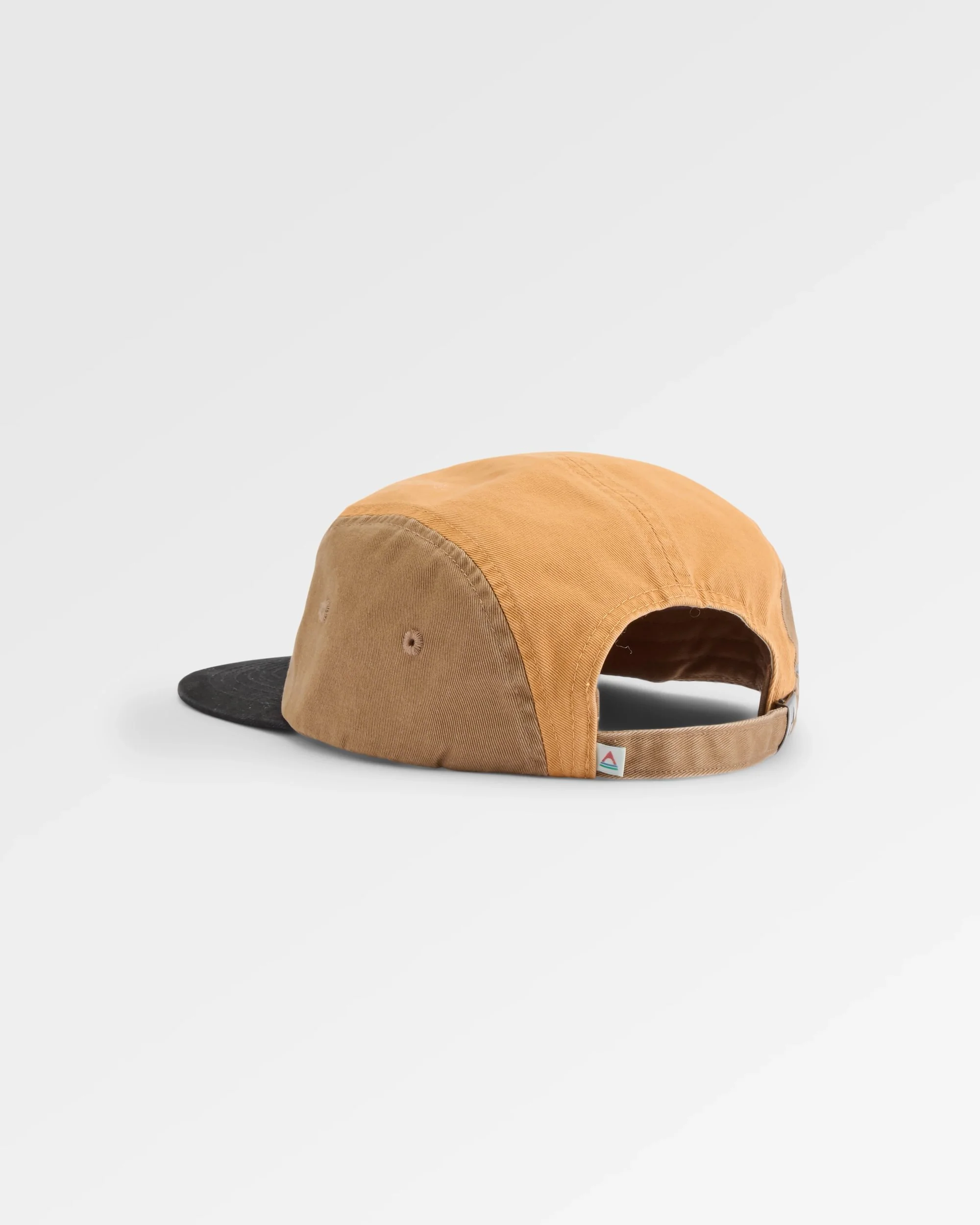 Fixie 5 Panel Cap - Spruce Yellow/Toffee - Image 2