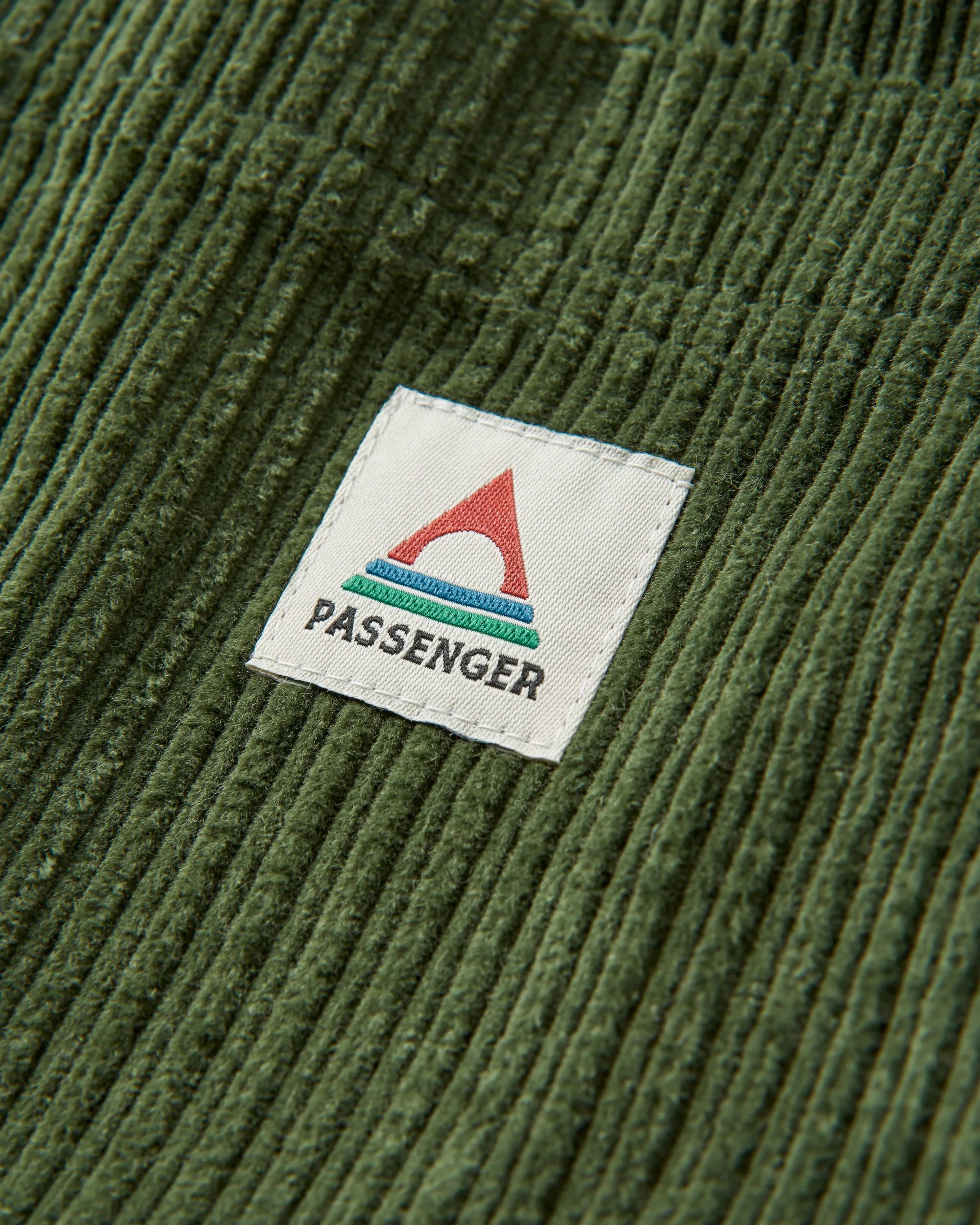 Flint Corduroy Overshirt - Fir Tree - Image 6