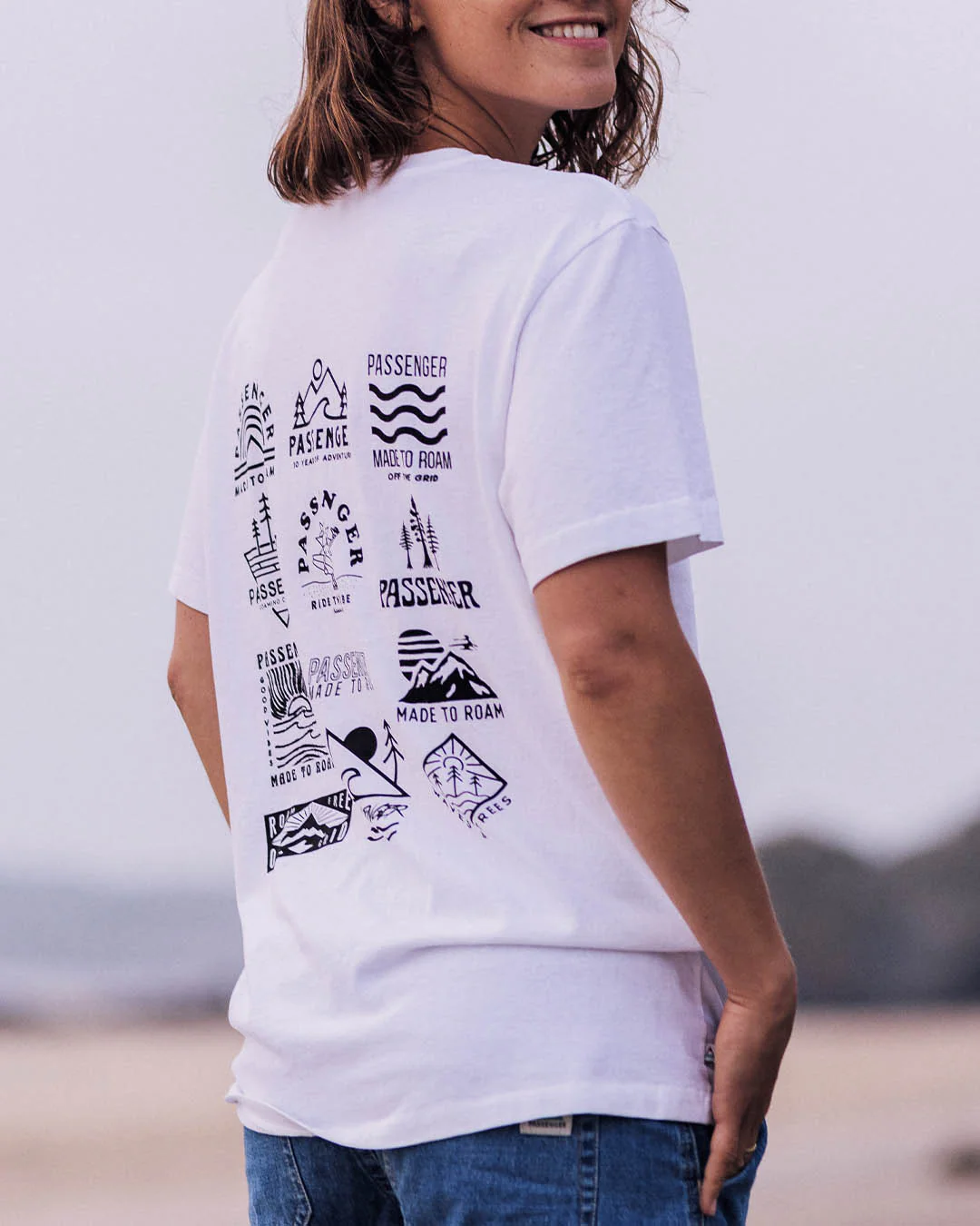 Float Oversized T-Shirt - White - Image 4