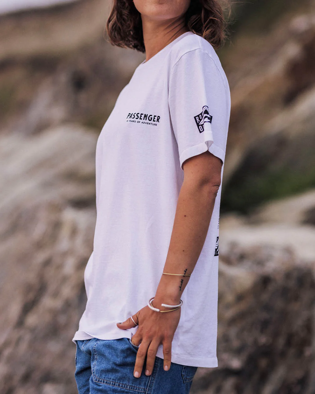 Float Oversized T-Shirt - White - Image 5