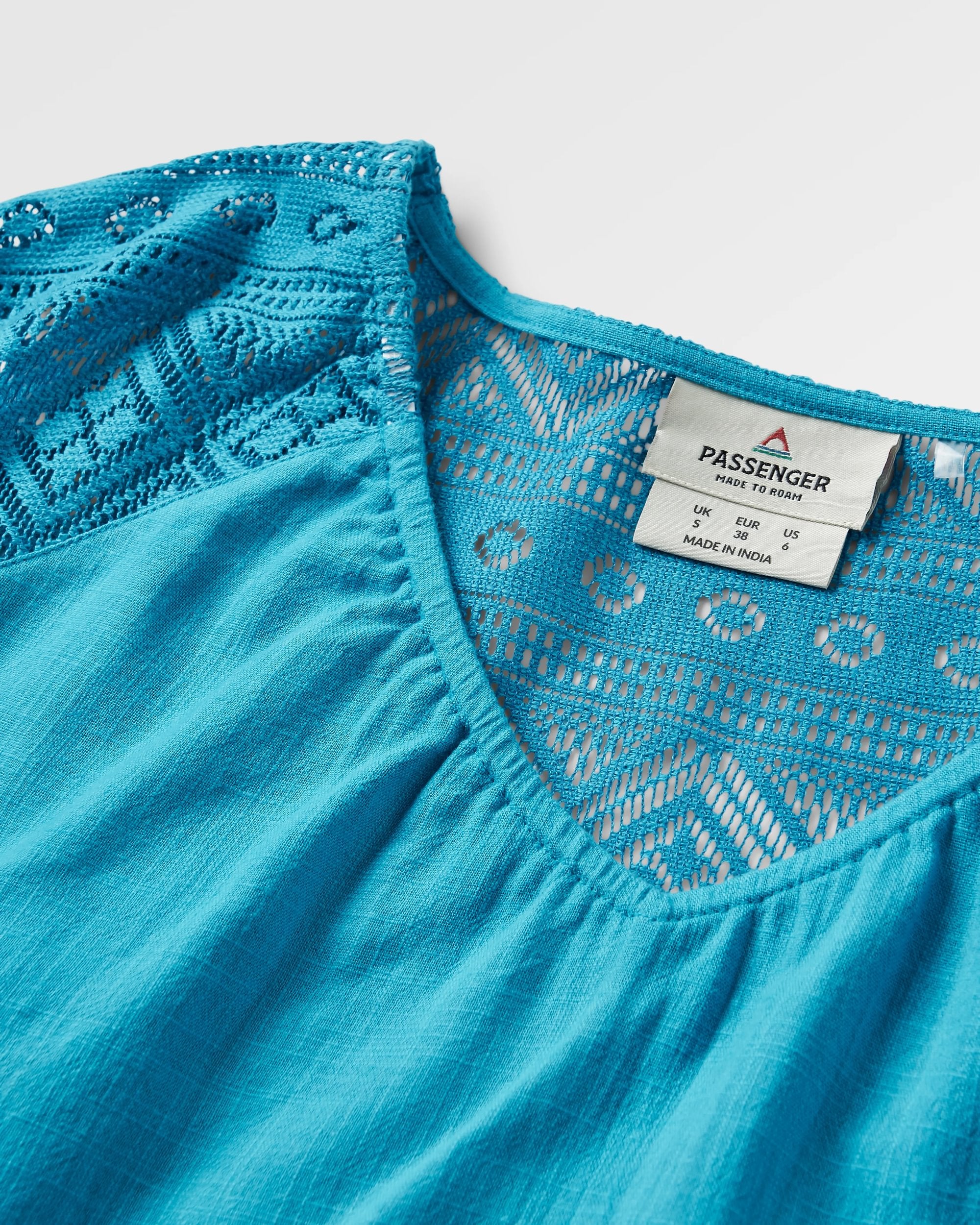 Flurry LS Woven Top - Bluejay - Image 2