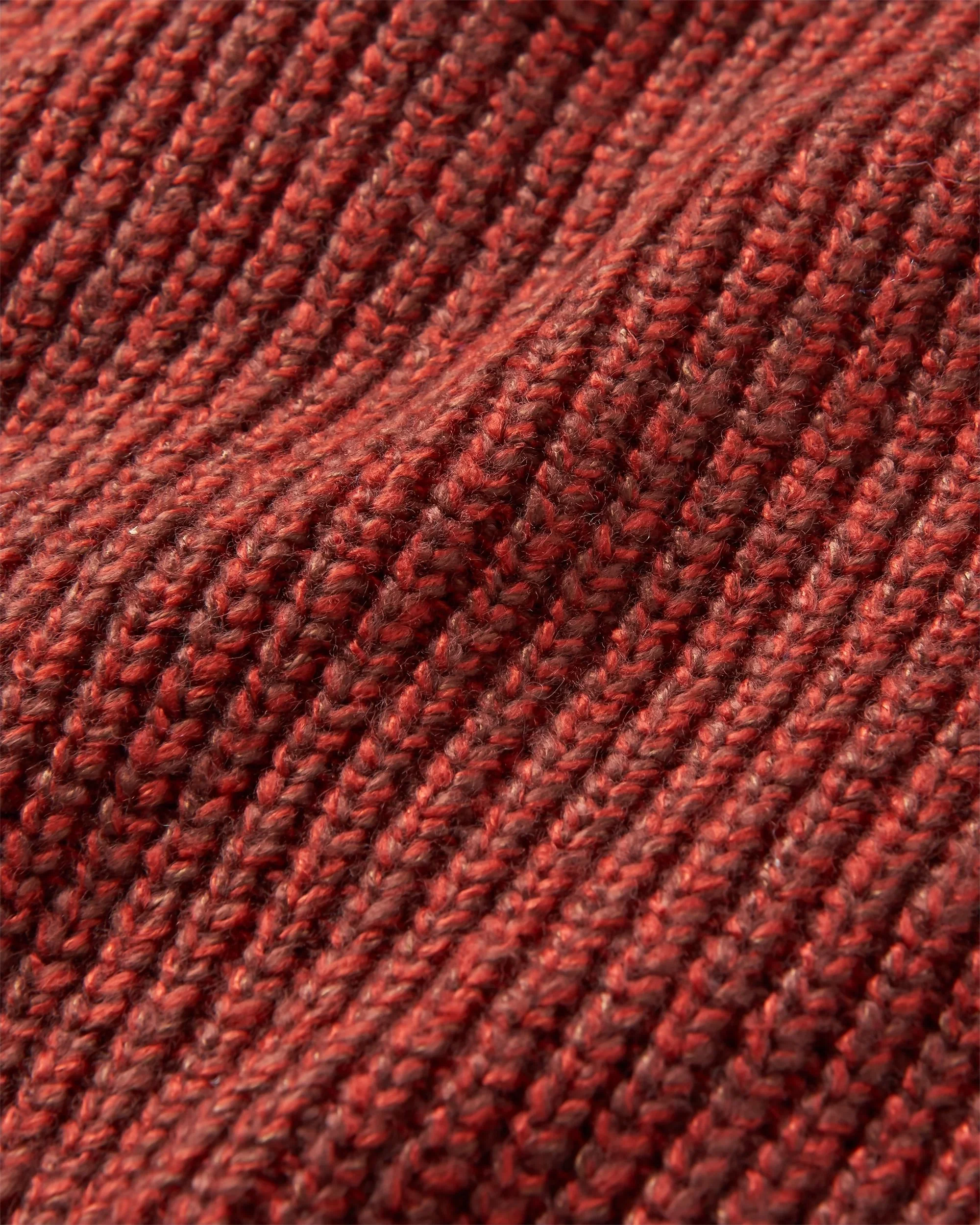 Fog Knitted Jumper - Red Ochre - Image 7