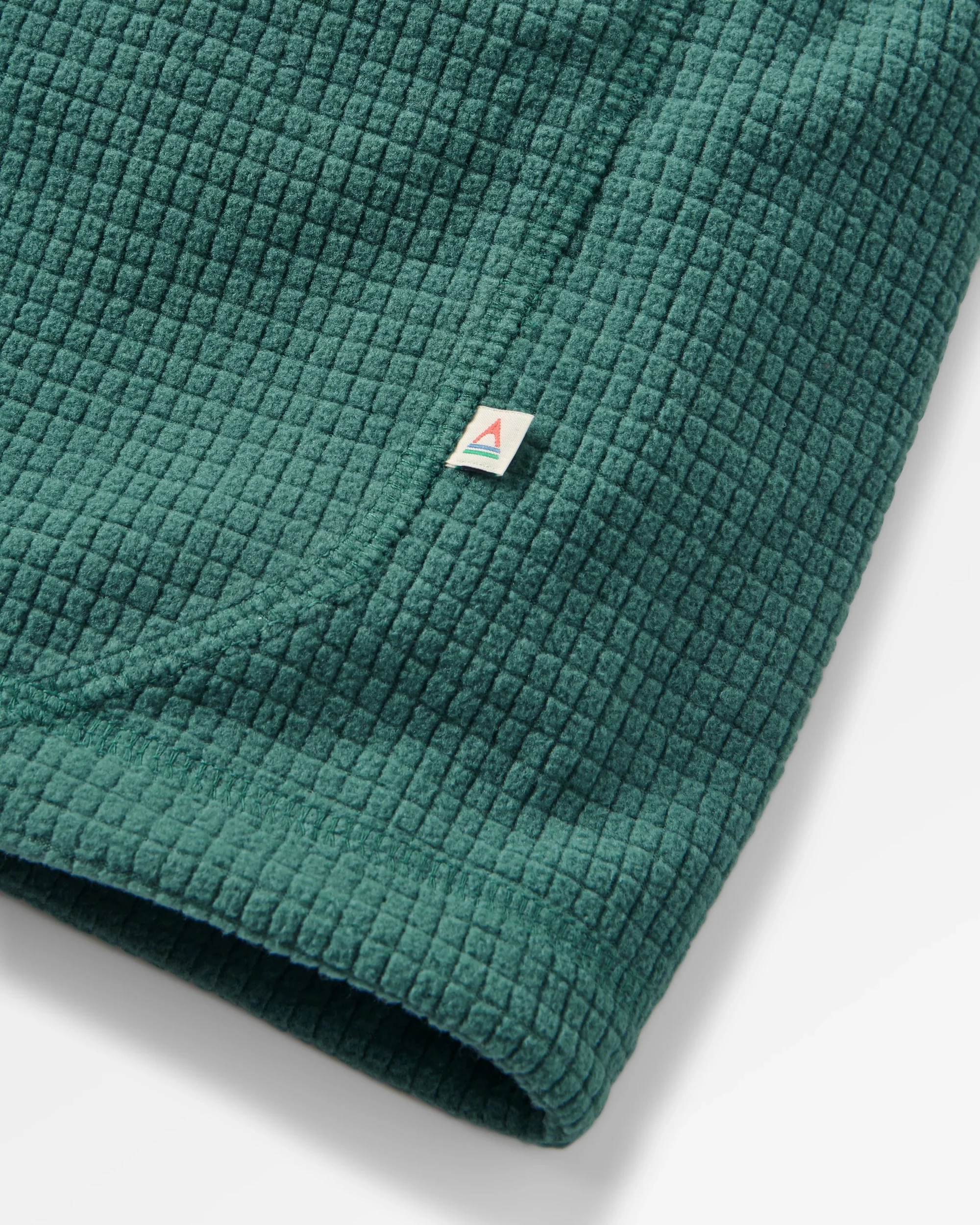 Forestscape Grid Fleece Crew - Deep Ocean - Image 6