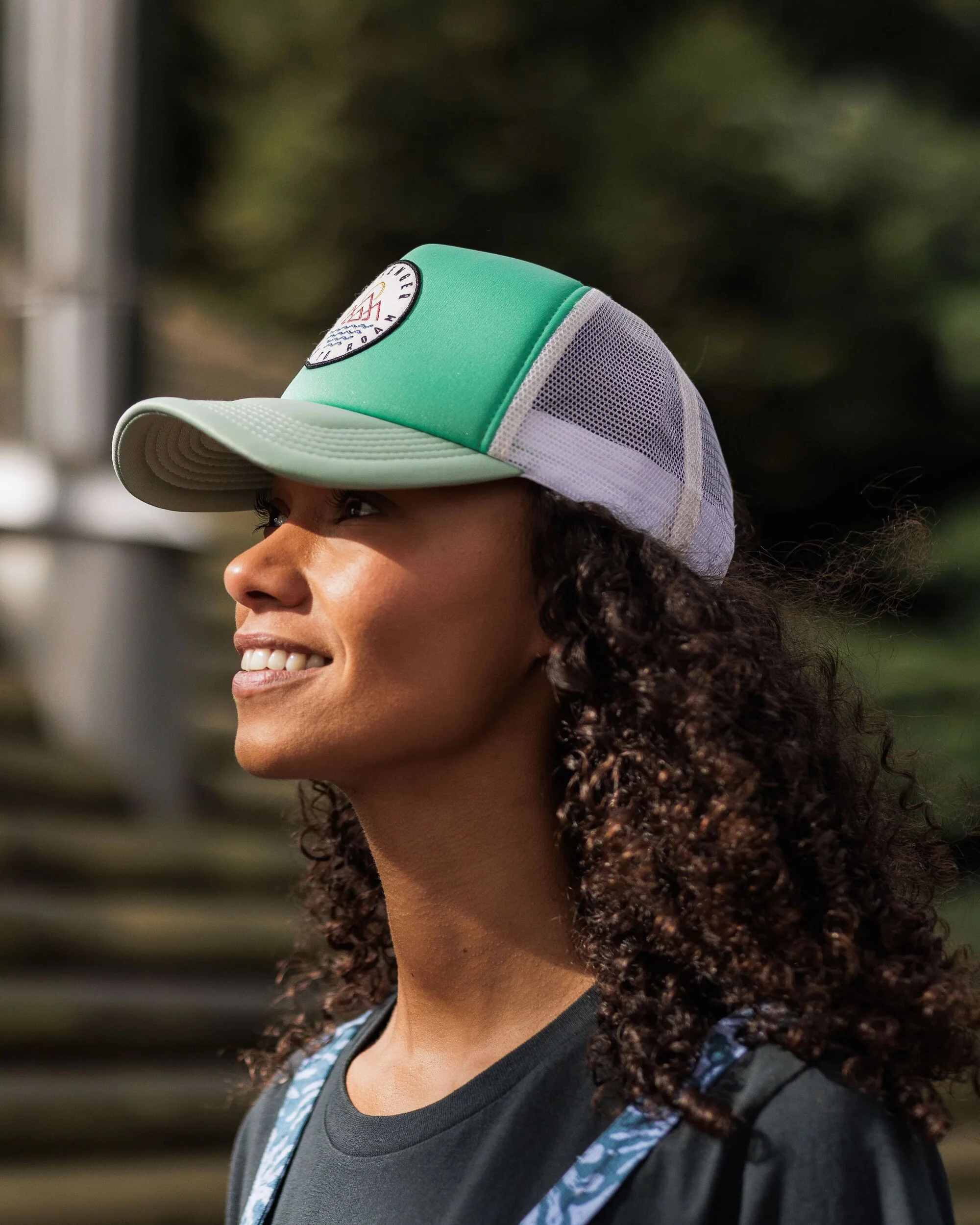 Escapism Trucker Cap - Green Fig - Image 3