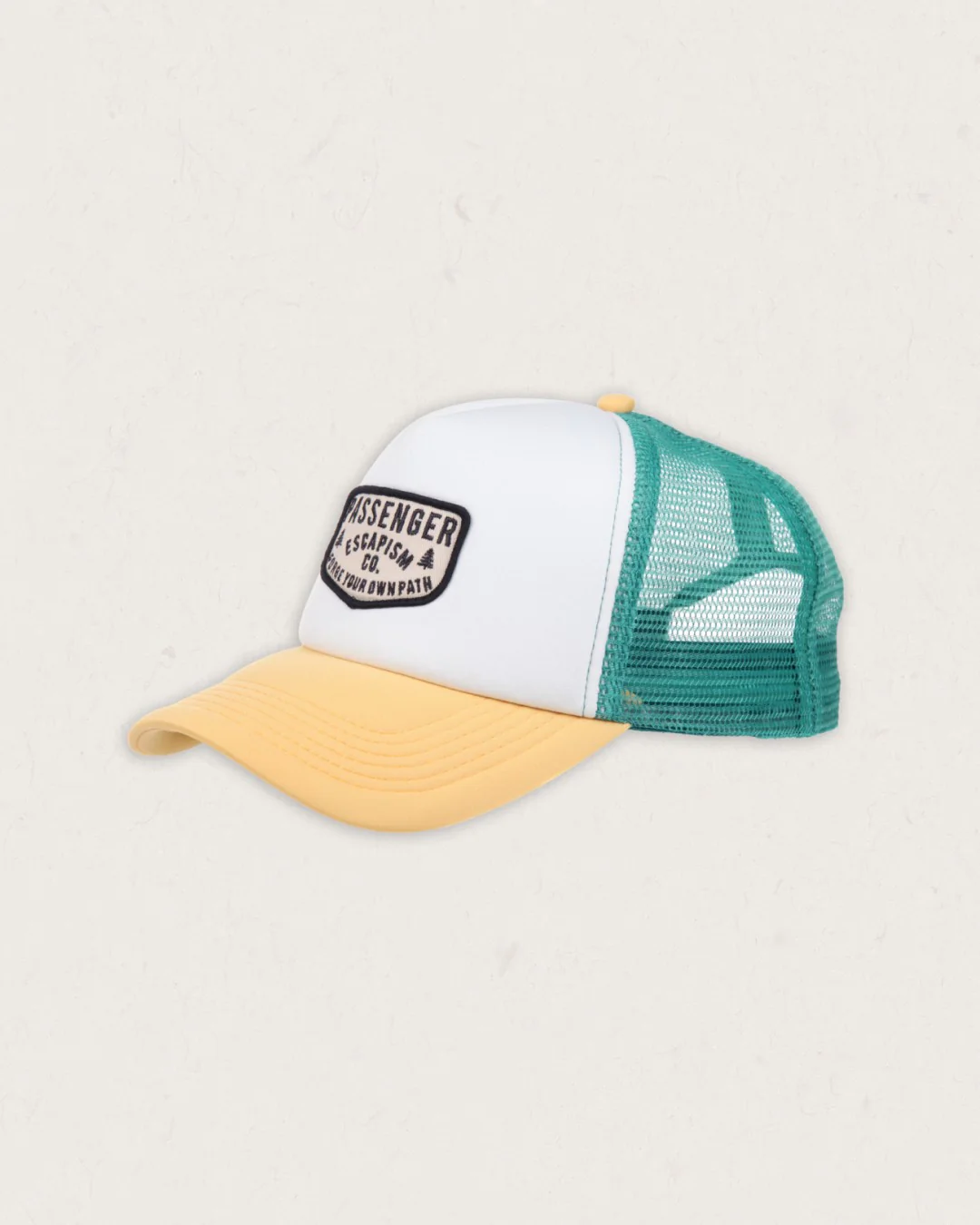 Forge Snapback Trucker Cap - Mustard Tricolour - Image 3