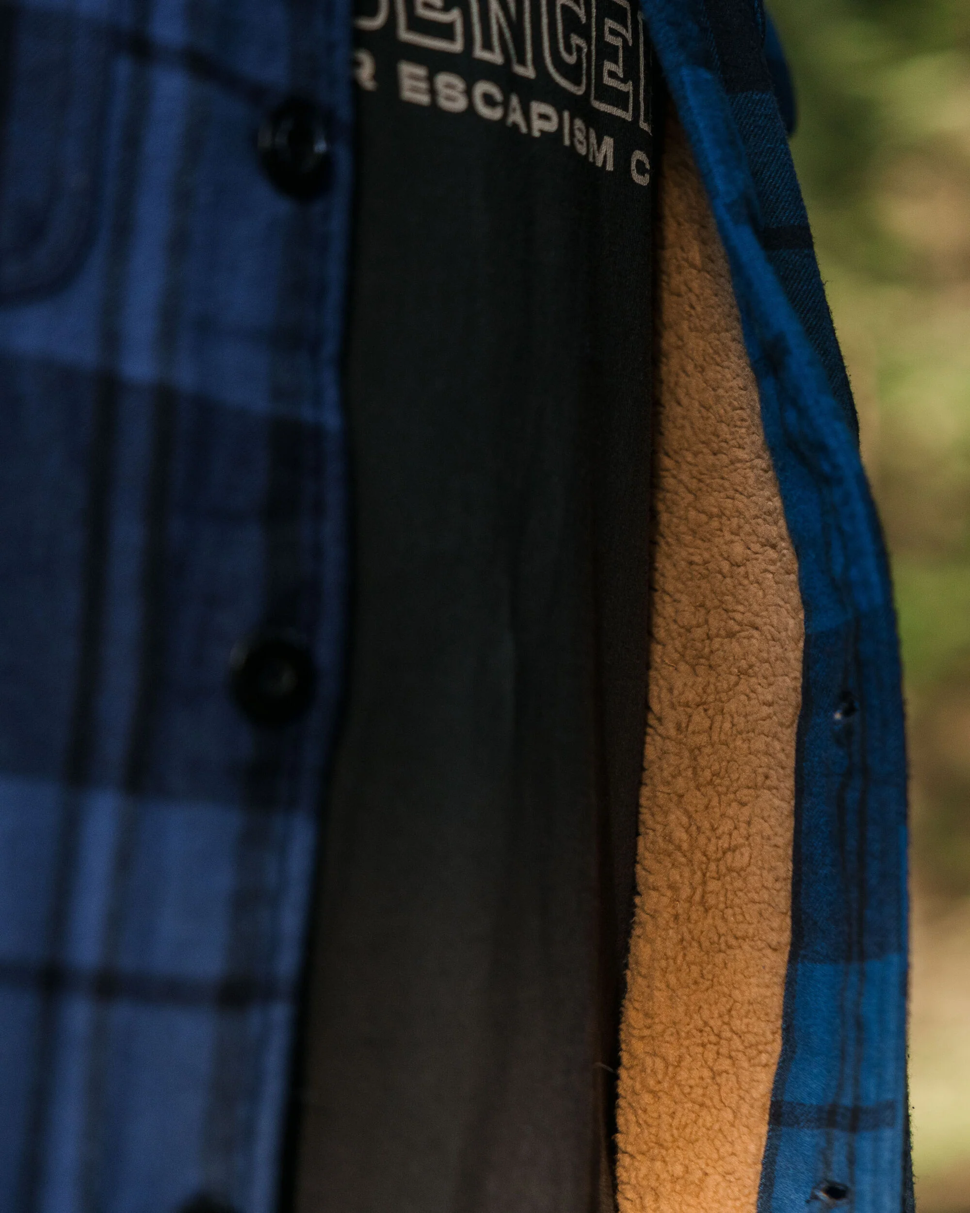 Freestyle Sherpa-Lined Overshirt - True Blue - Image 5
