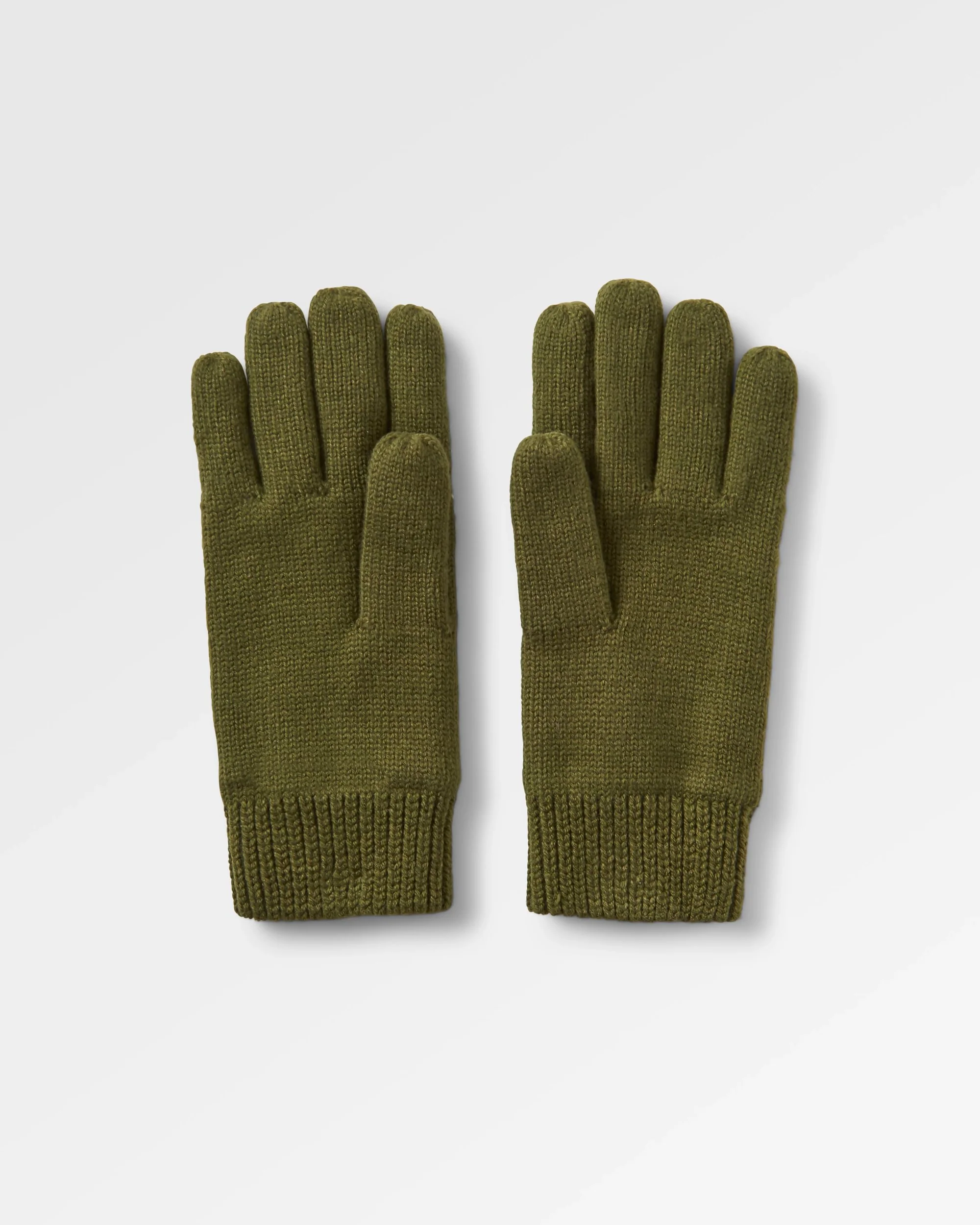 Gale Knitted Gloves - Khaki - Image 3