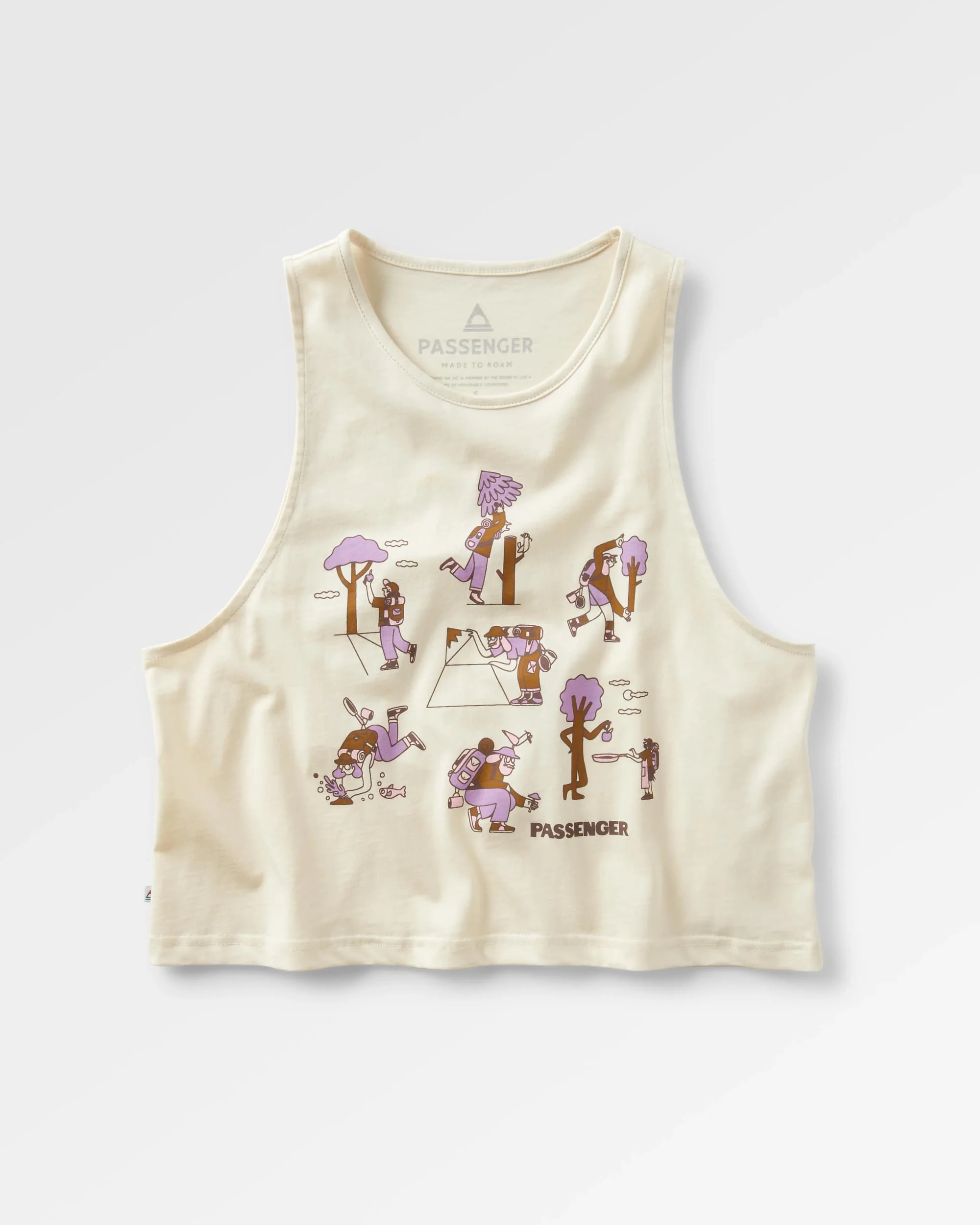 Go Forage Organic Cotton Vest - Birch - Image 2