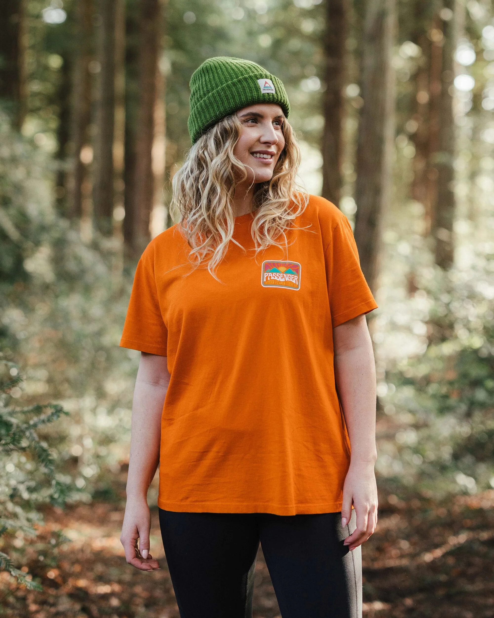 Golden Hour T-Shirt - Sunrise Orange - Image 3