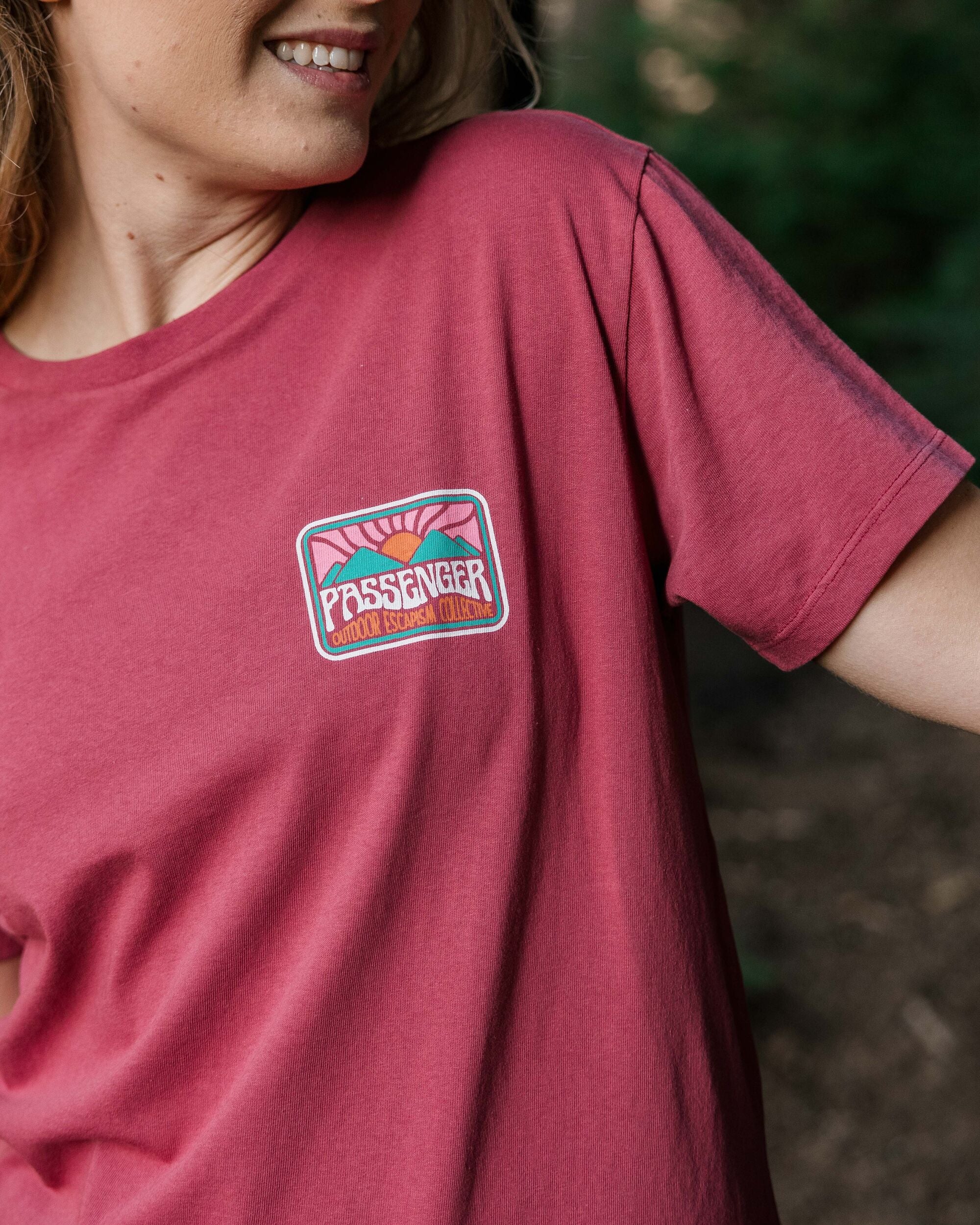 Golden Hour T-Shirt - Earth Red - Image 5